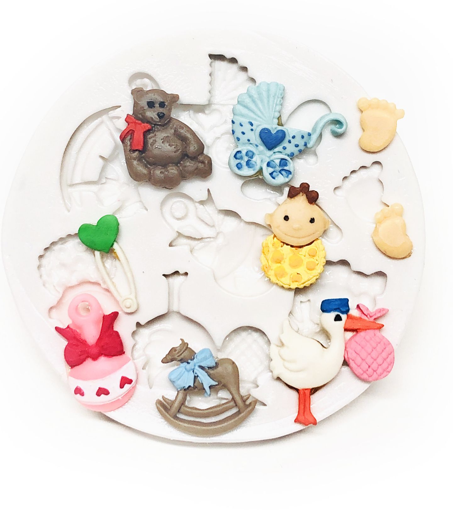 Molde de silicone - Kit Bebe II - P171