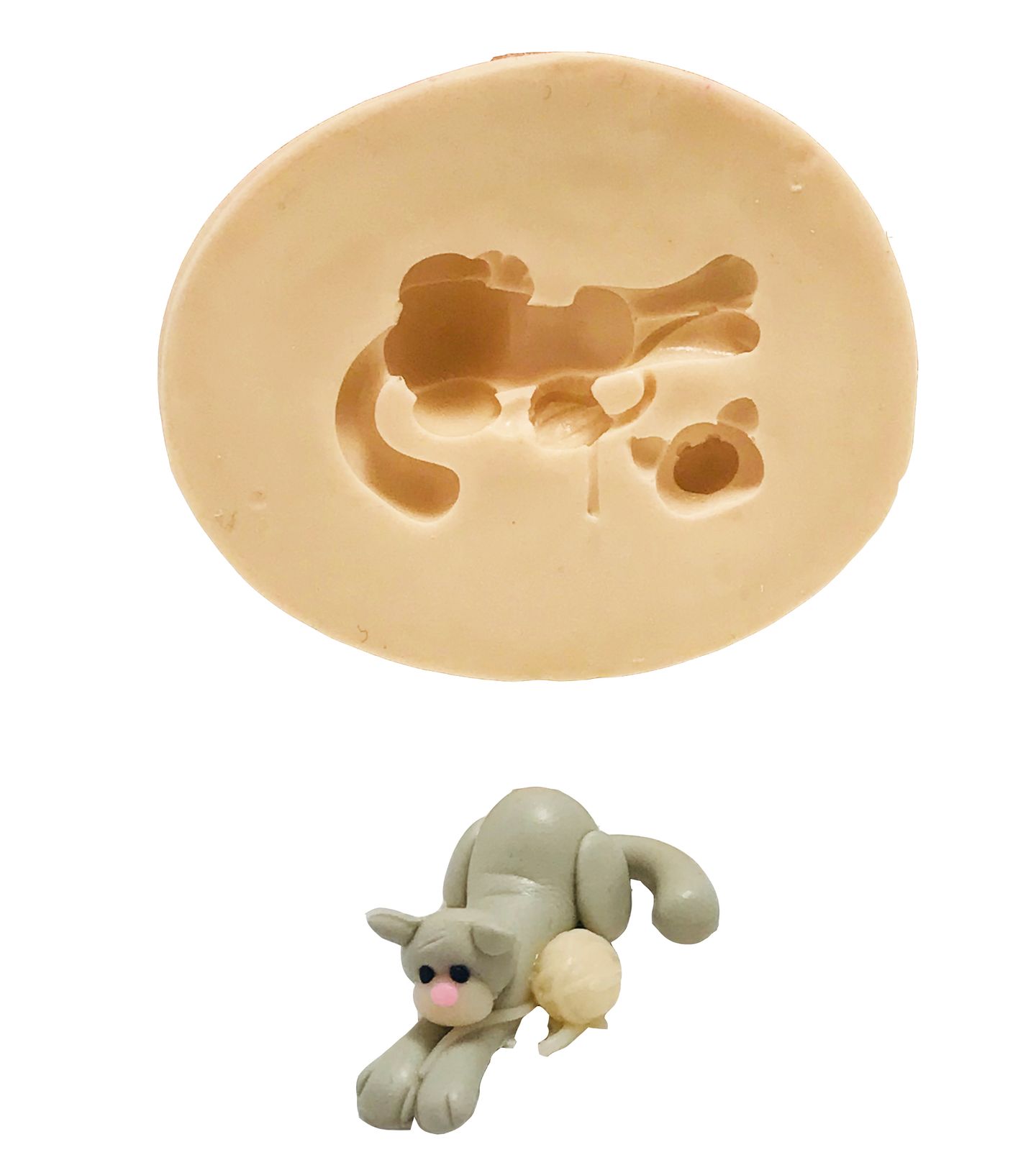 Gato com Lã - Pequeno - P411