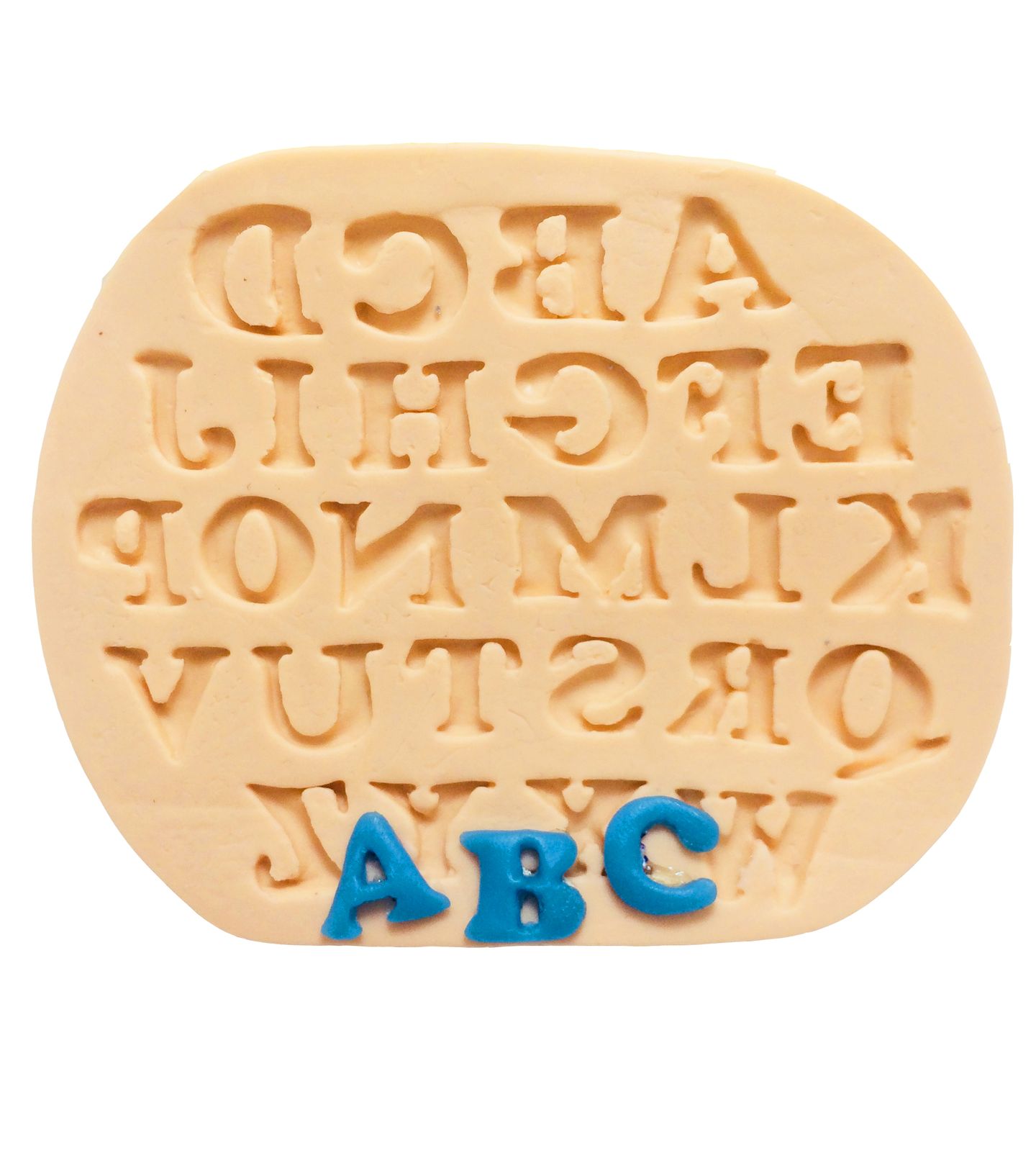 Molde de silicone - Alfabeto - P34