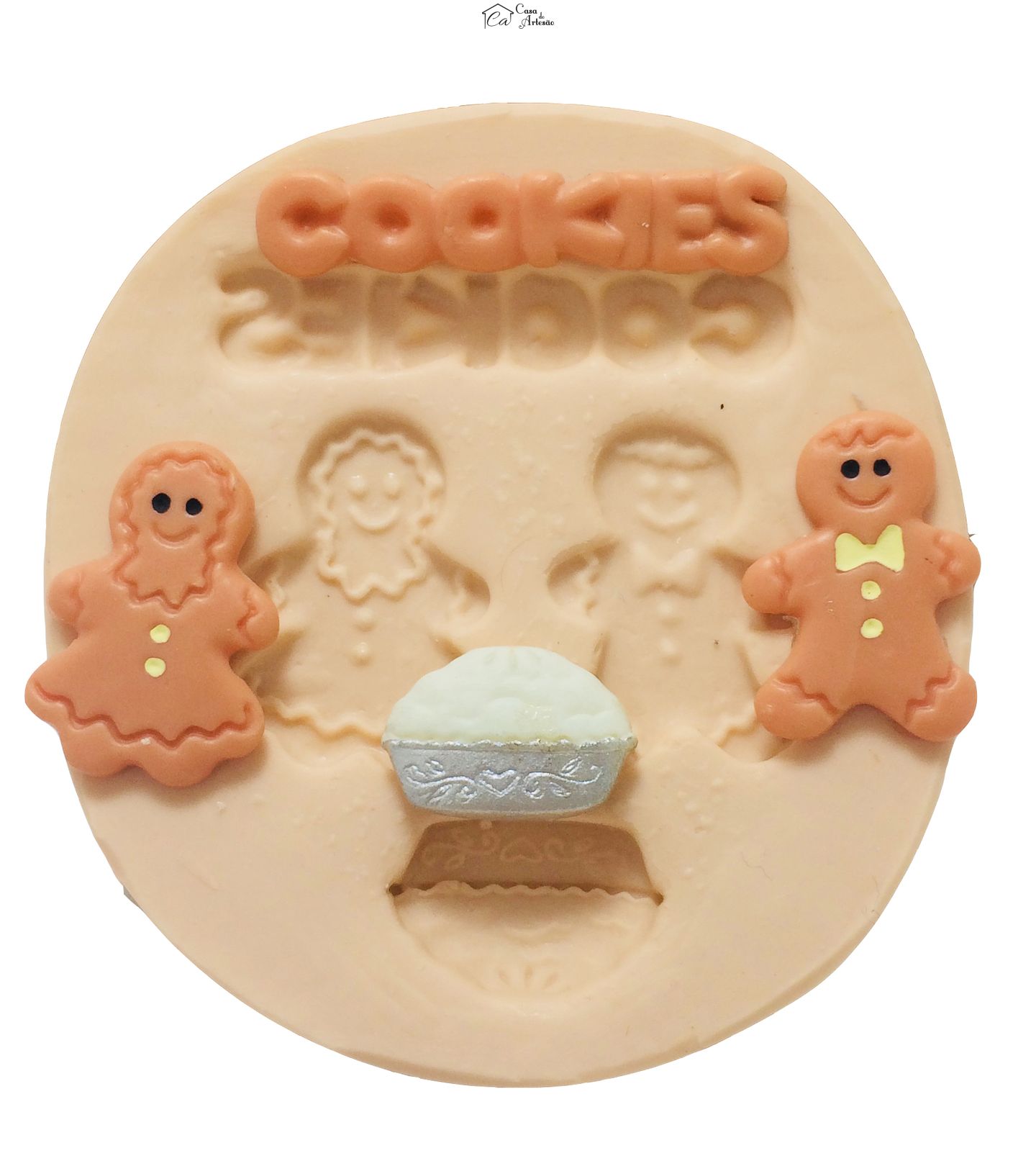 Molde de silicone - Cookies
