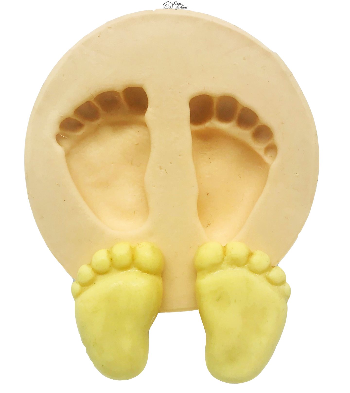 Molde de silicone - Pézinho