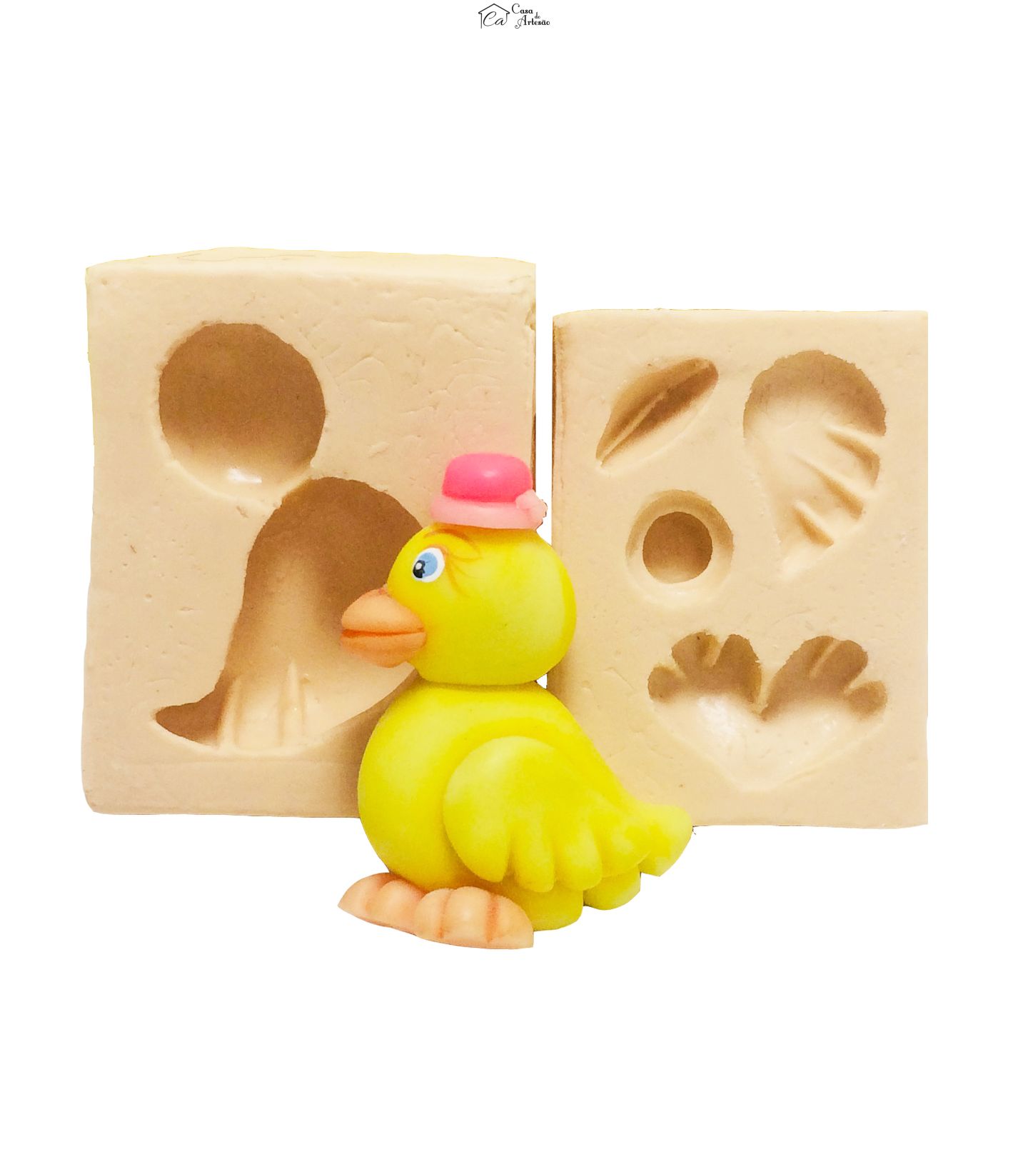 Molde de silicone - Pata - P81