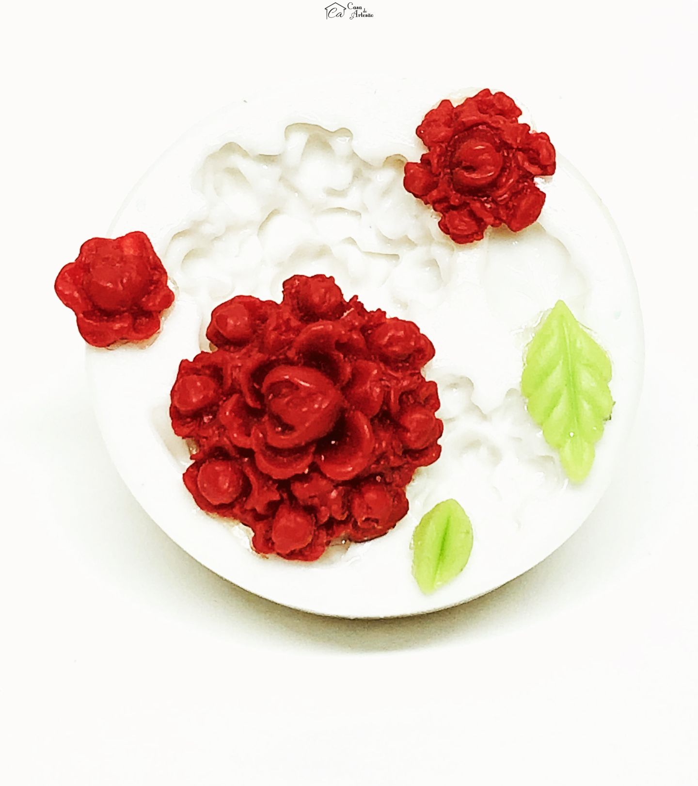 Molde de silicone - Flores - Maço - P188