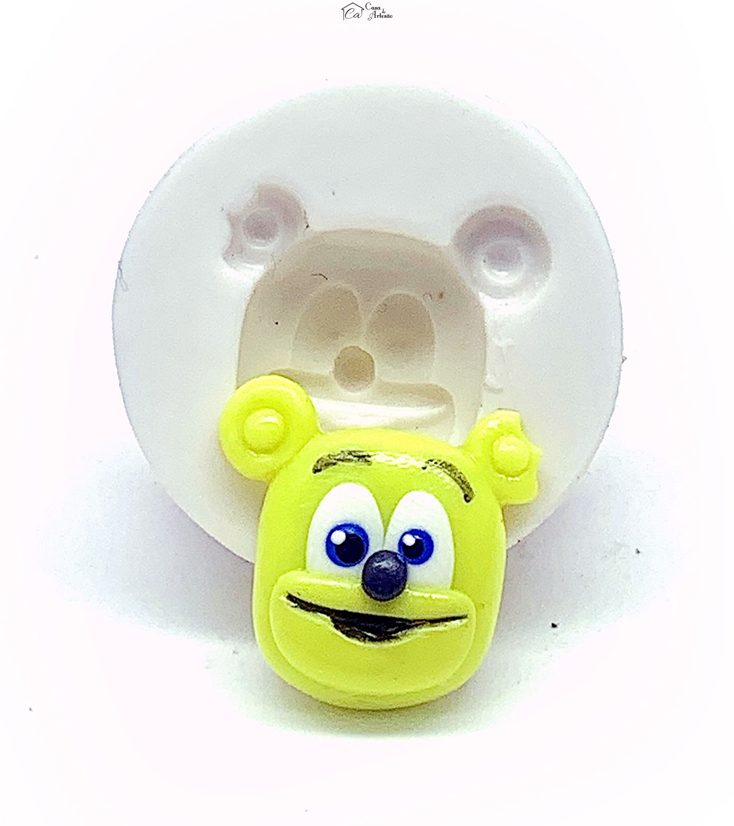 Molde de silicone - Ursinho Gummy - Rosto Pequeno - P1140