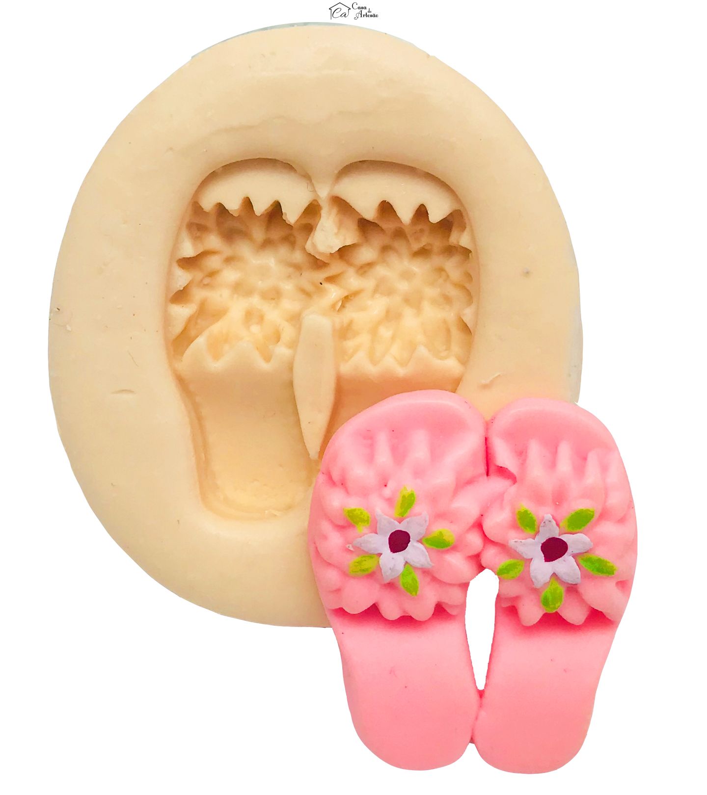 Molde de silicone - Chinelo - P13