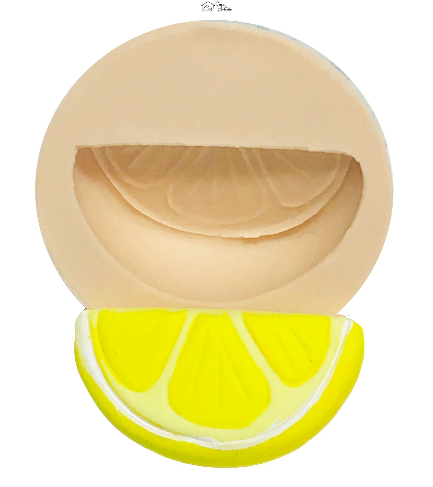 Molde de silicone - Moranguinho - Limão - Fruta Pequena - P527