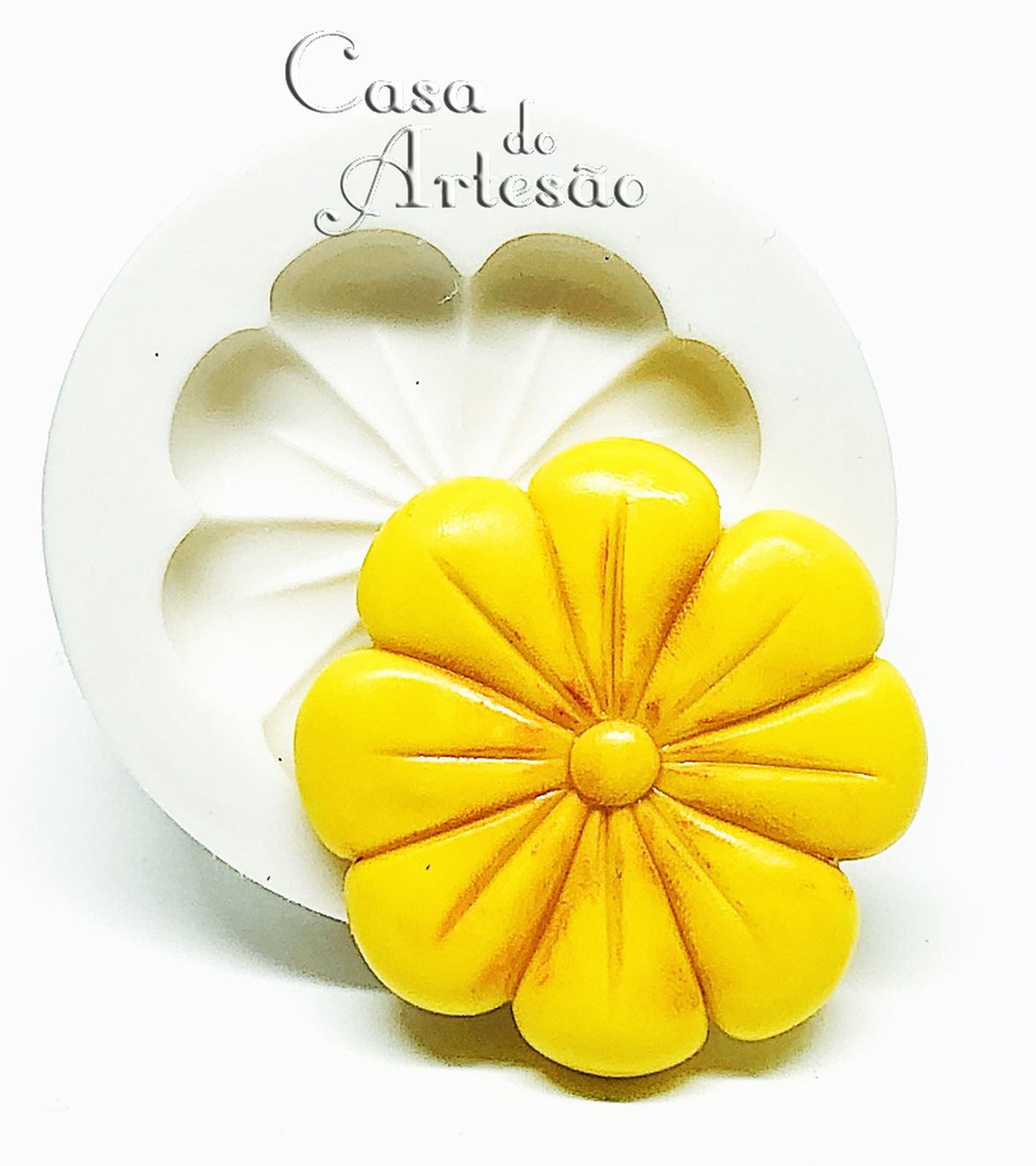 Molde de silicone - Flor I - Grande - P929