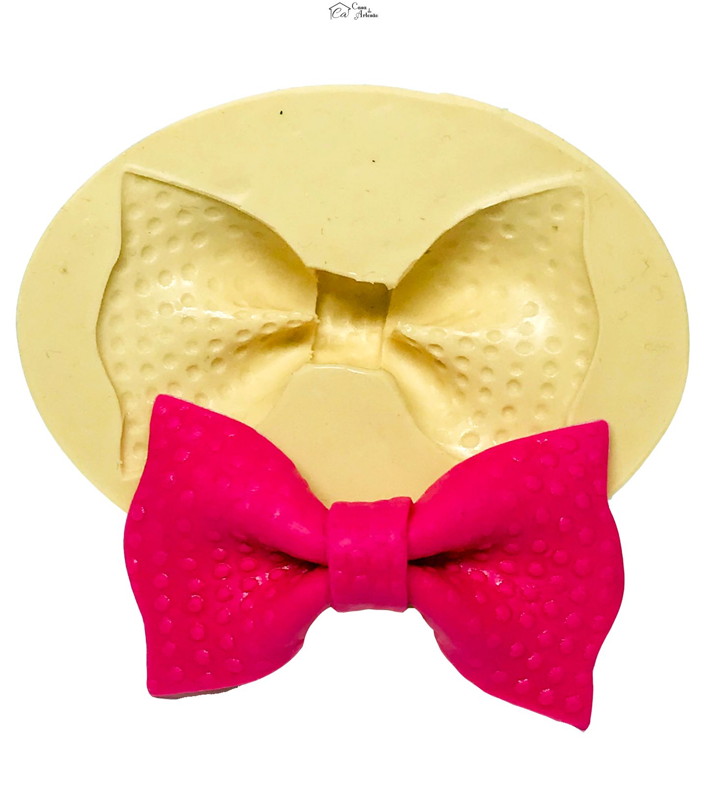 Molde de silicone - Laço - Grande - P631