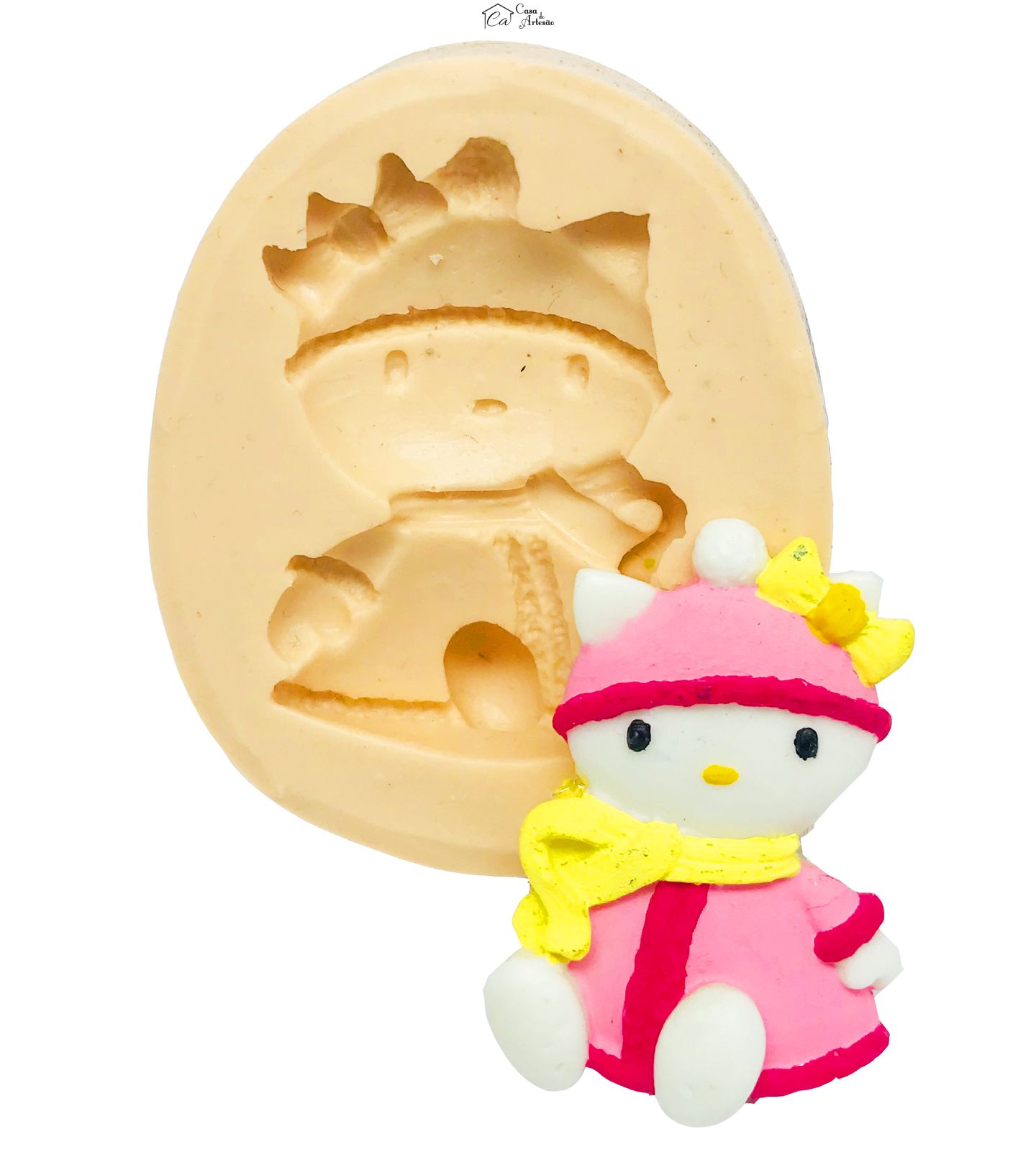 Molde de silicone - Hello Kitty - P151