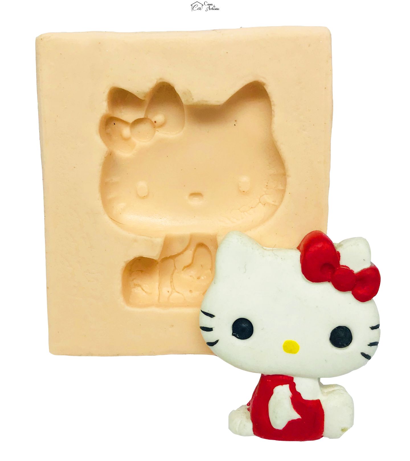 Molde de silicone - Hello Kitty - P159