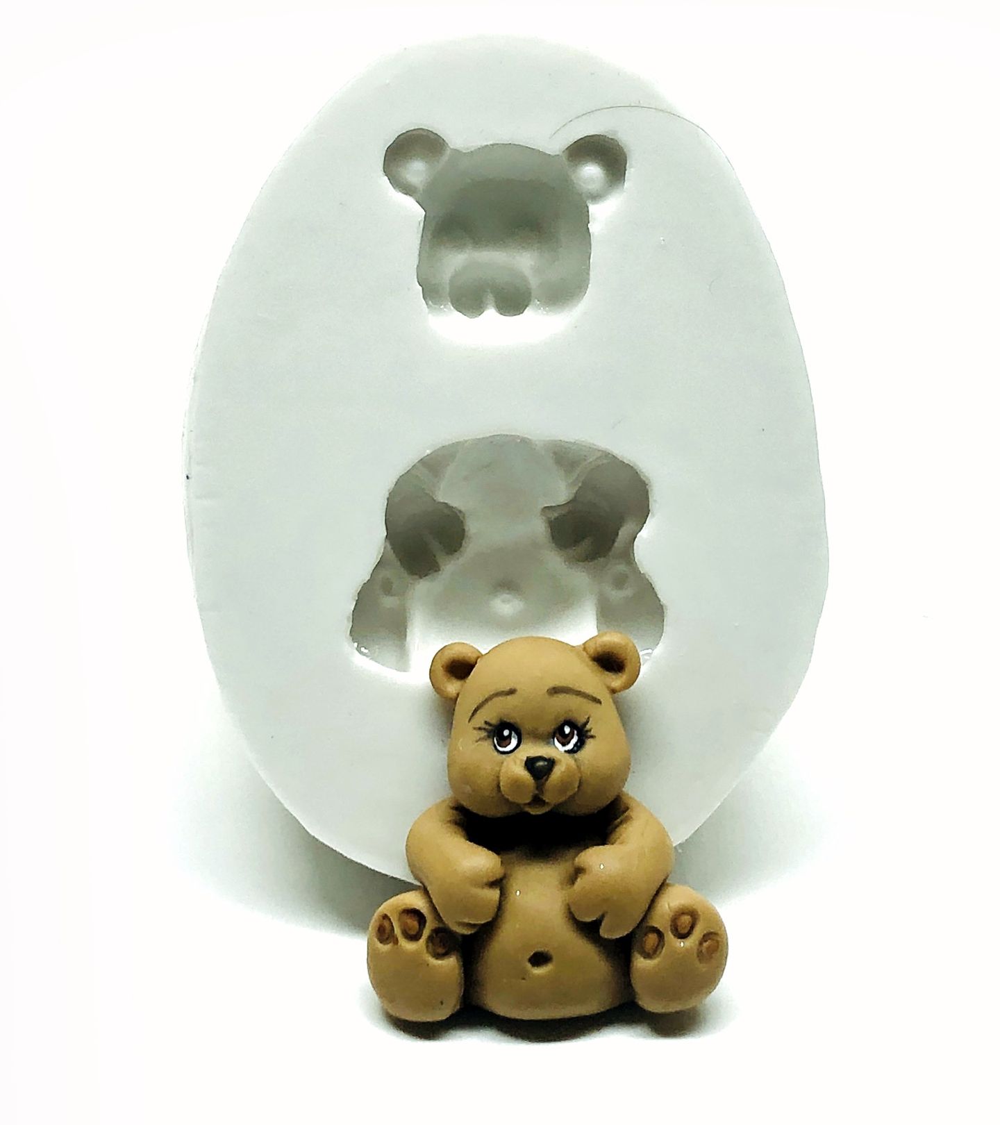 Molde de silicone - Urso Sentado