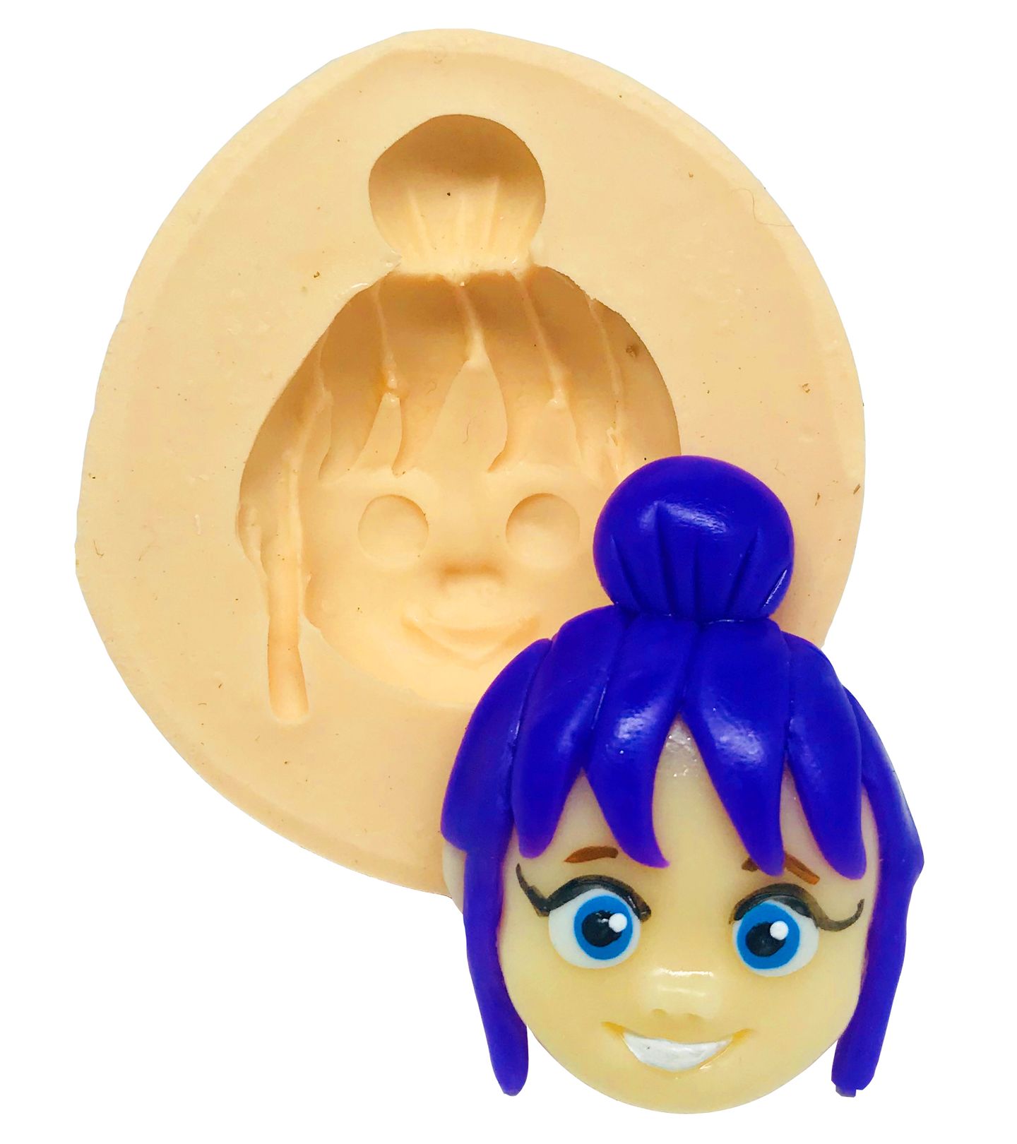 Molde de silicone - Blaze and the Monster Machines - Rosto Gabi - Medio - P479