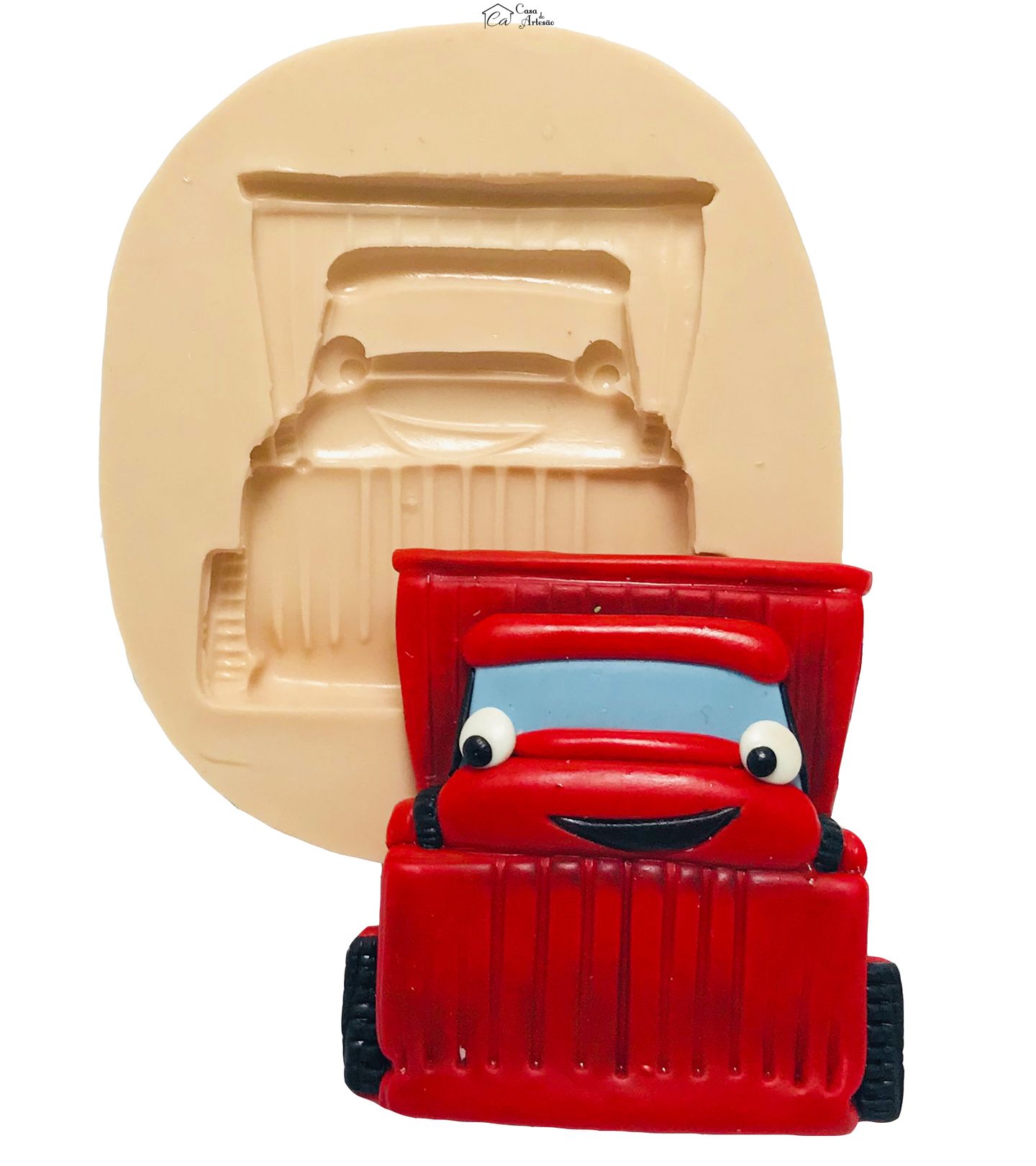 Molde de silicone - Bob Construtor - Muck - Grande - P421