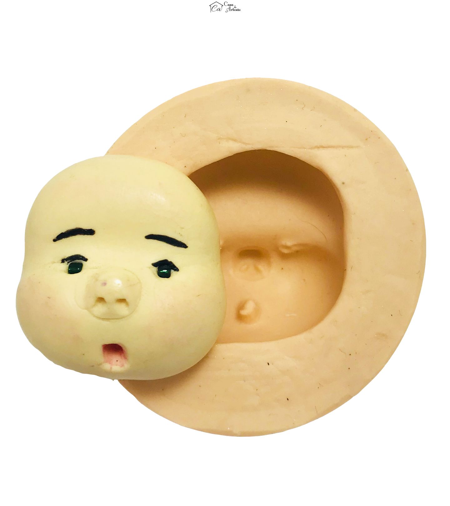 Molde de silicone - Cabeça Média