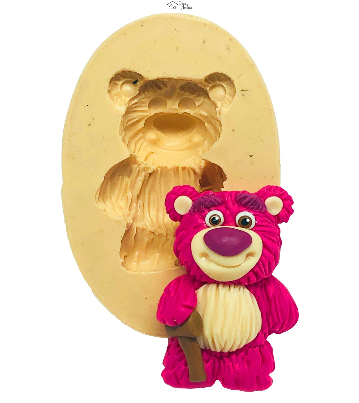 Molde de silicone - Toy Story - Urso - Medio - P862