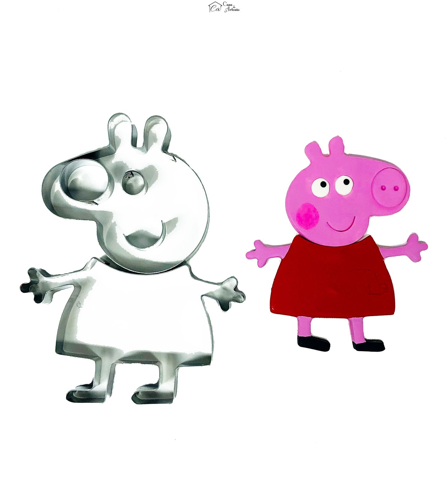 Cortador Aço - Peppa Pig - Peppa