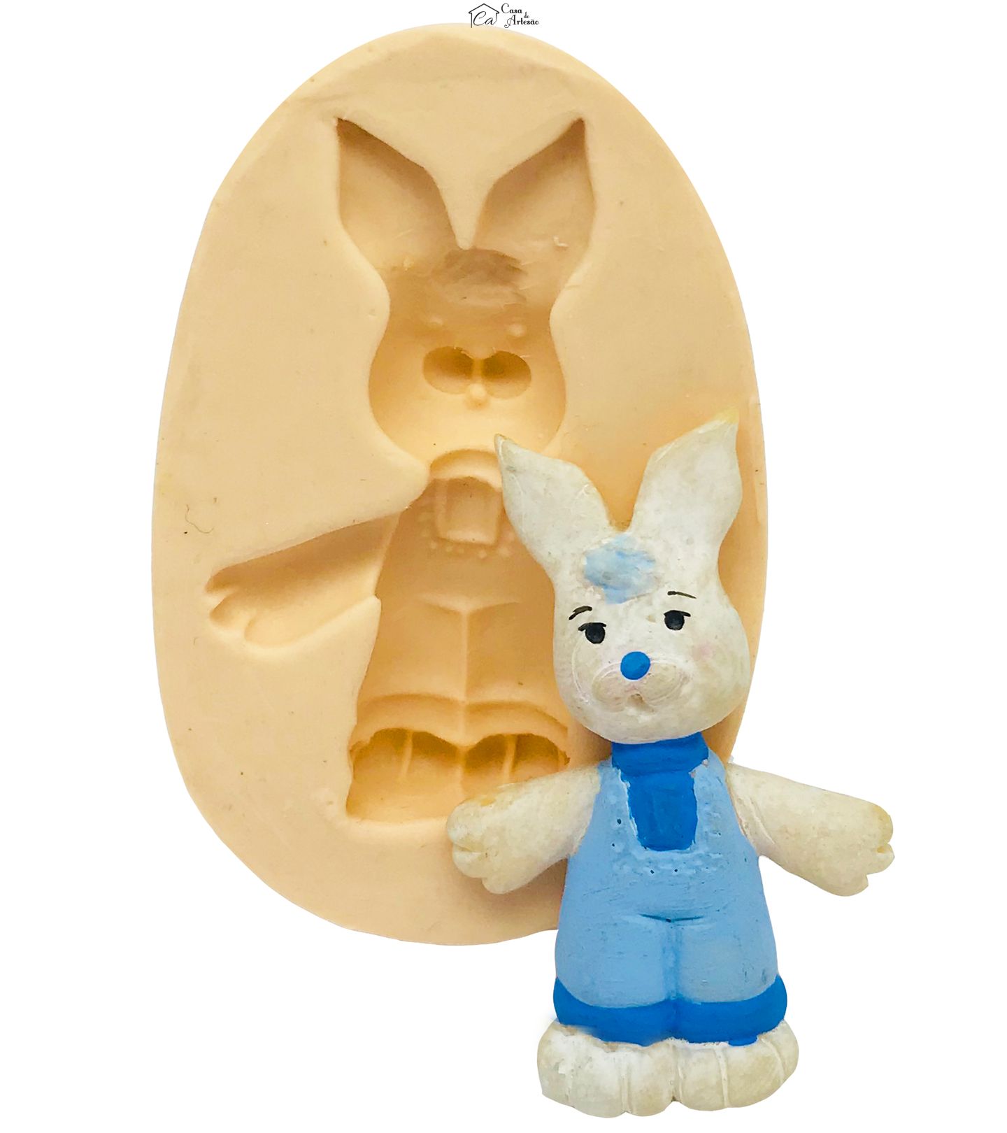 Molde de silicone - Coelho - P813