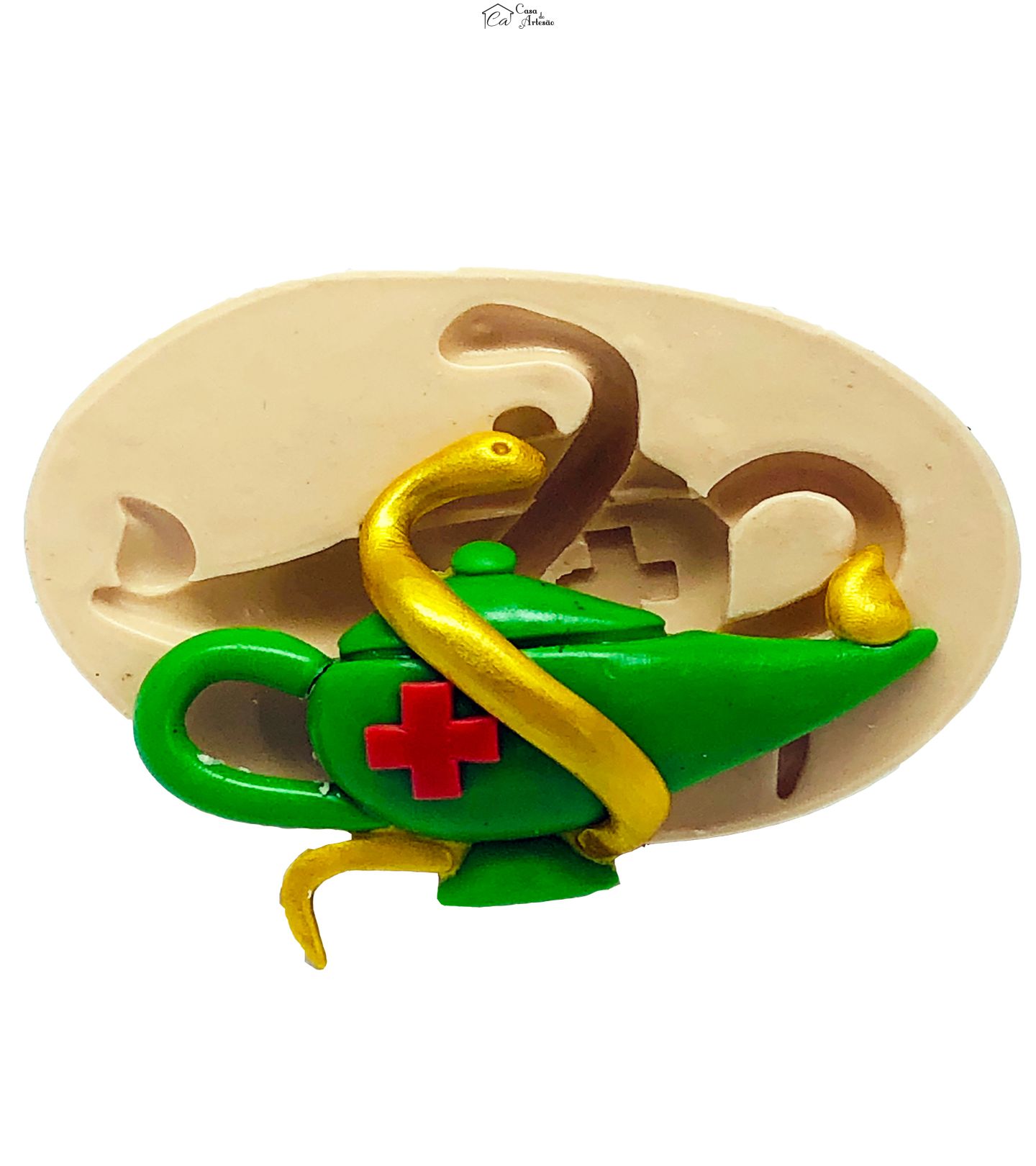 Molde de silicone - Enfermagem - Logo Grande - P778