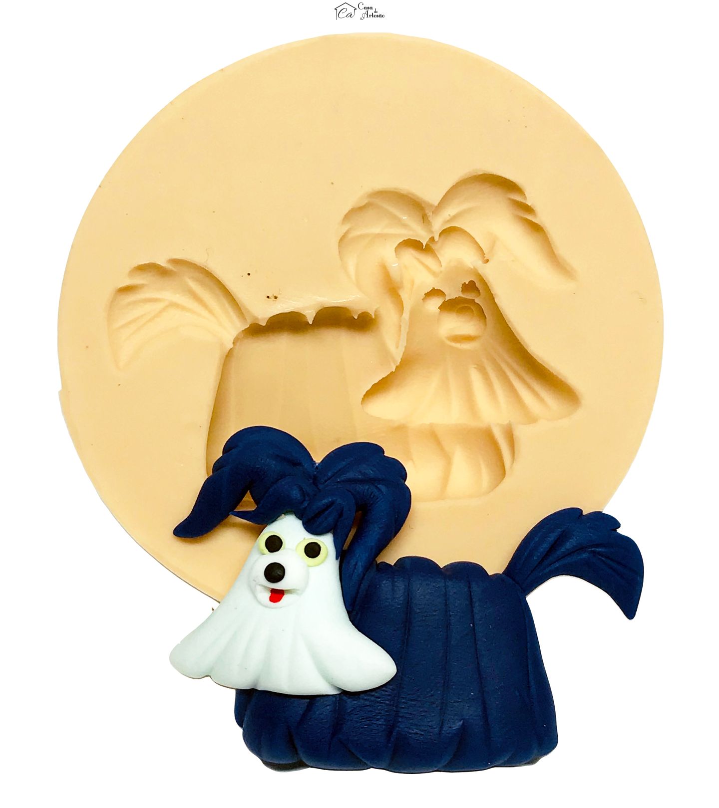 Molde de silicone - Vampirina - Loboinho - Medio - P573