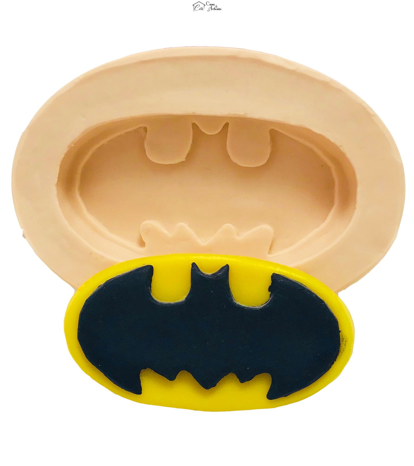 Molde de silicone - Simbolo Batman - Mod. 01