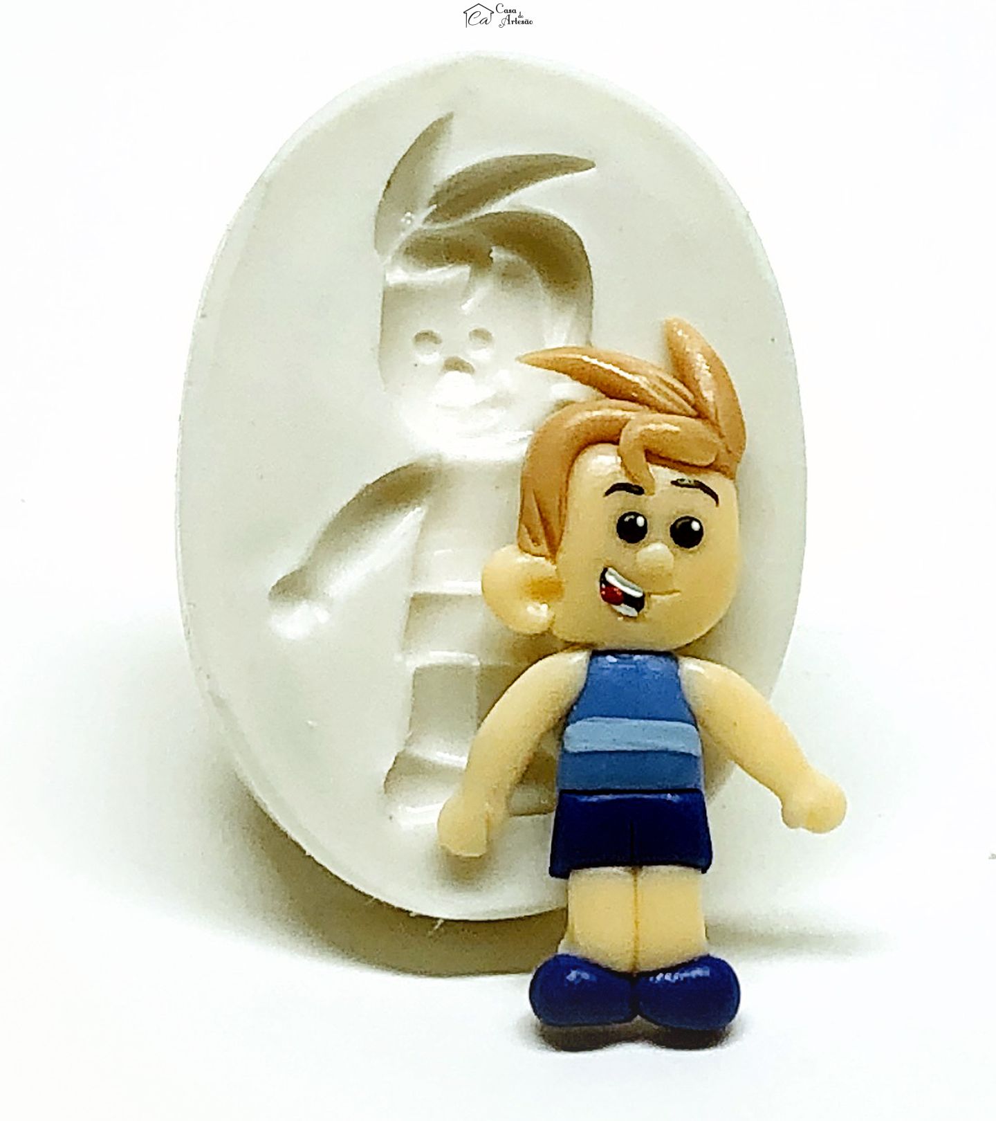 Molde de silicone - Jacarelvis - Galileu - Medio - P965