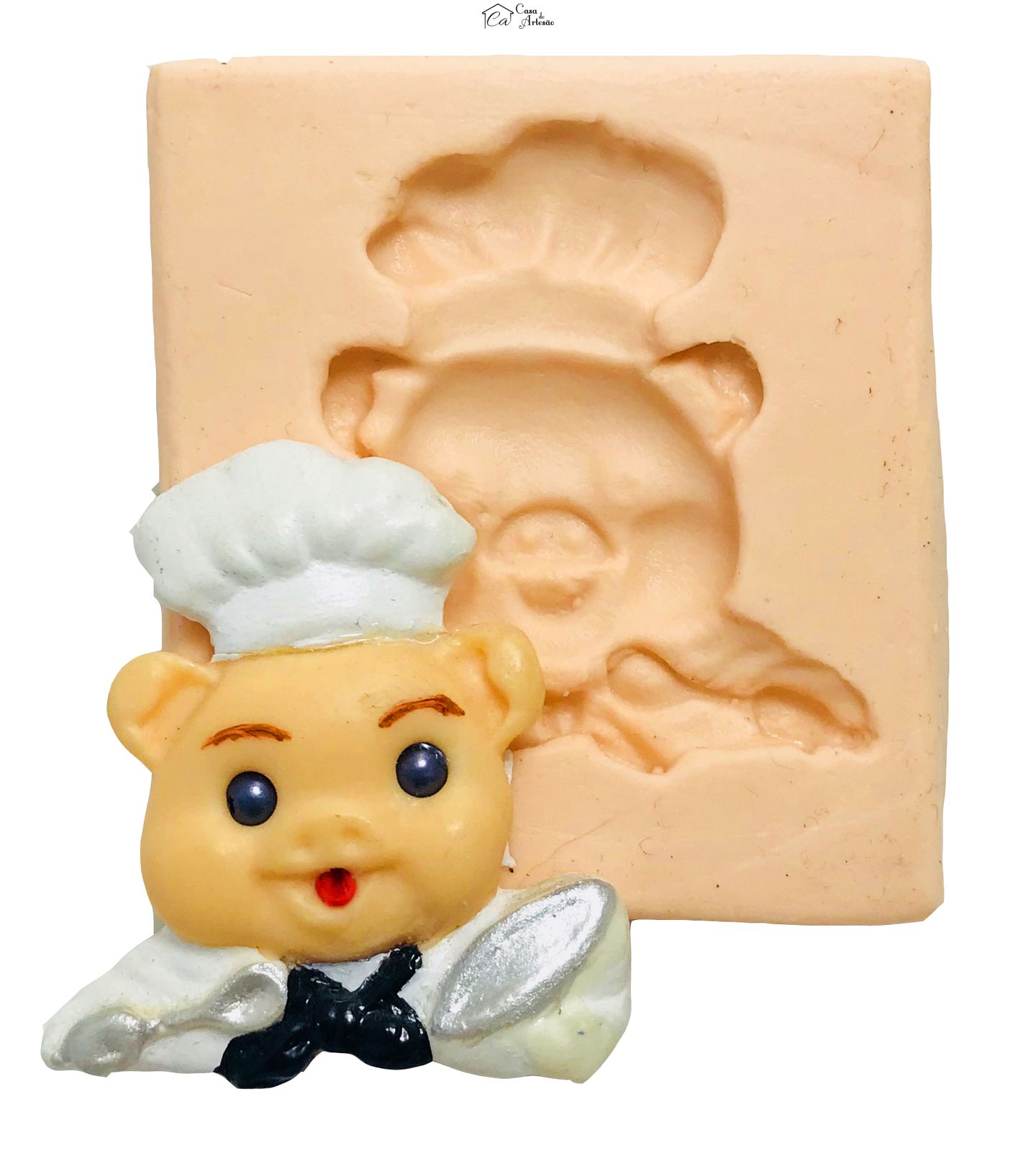 Molde de silicone - Porco Cozinheiro - P54
