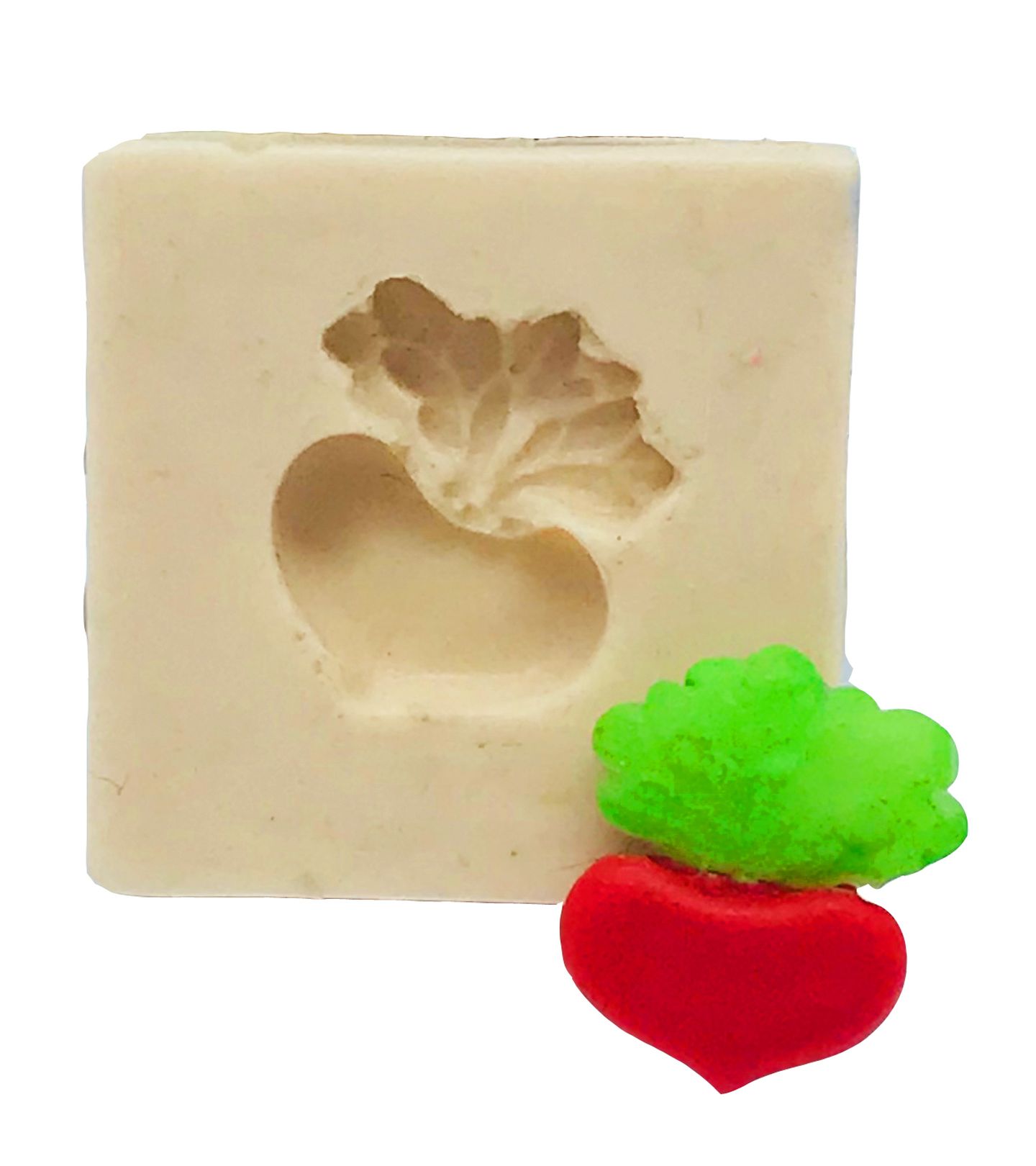 Molde de silicone - Rabanete - P117