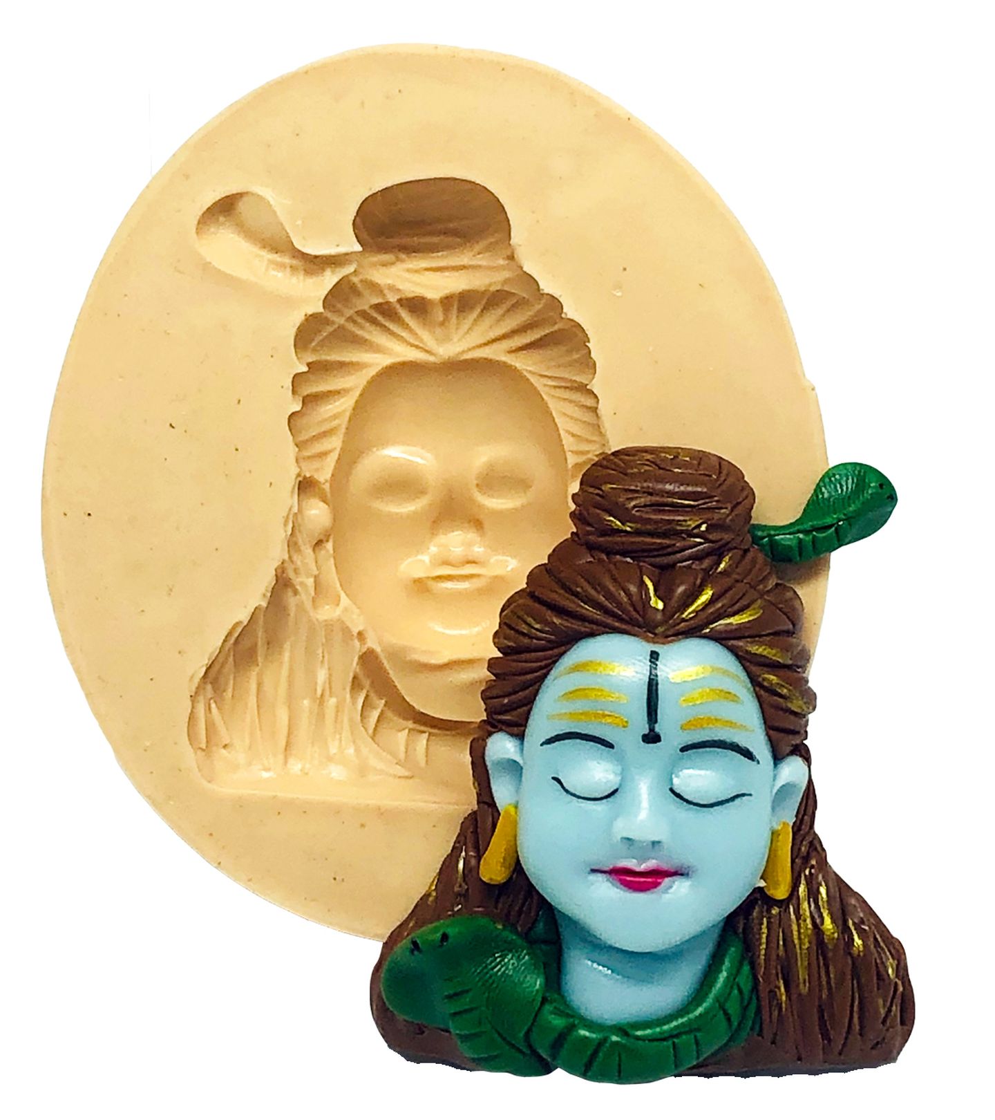 Shiva - Rosto - Grande - P864