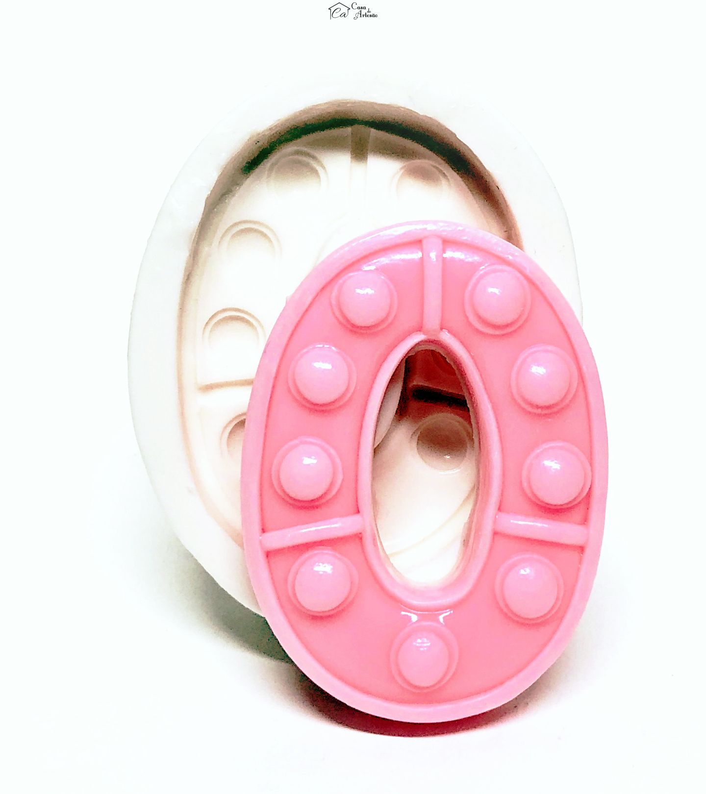 Molde de silicone - Fidget - Numero 0 - P1091