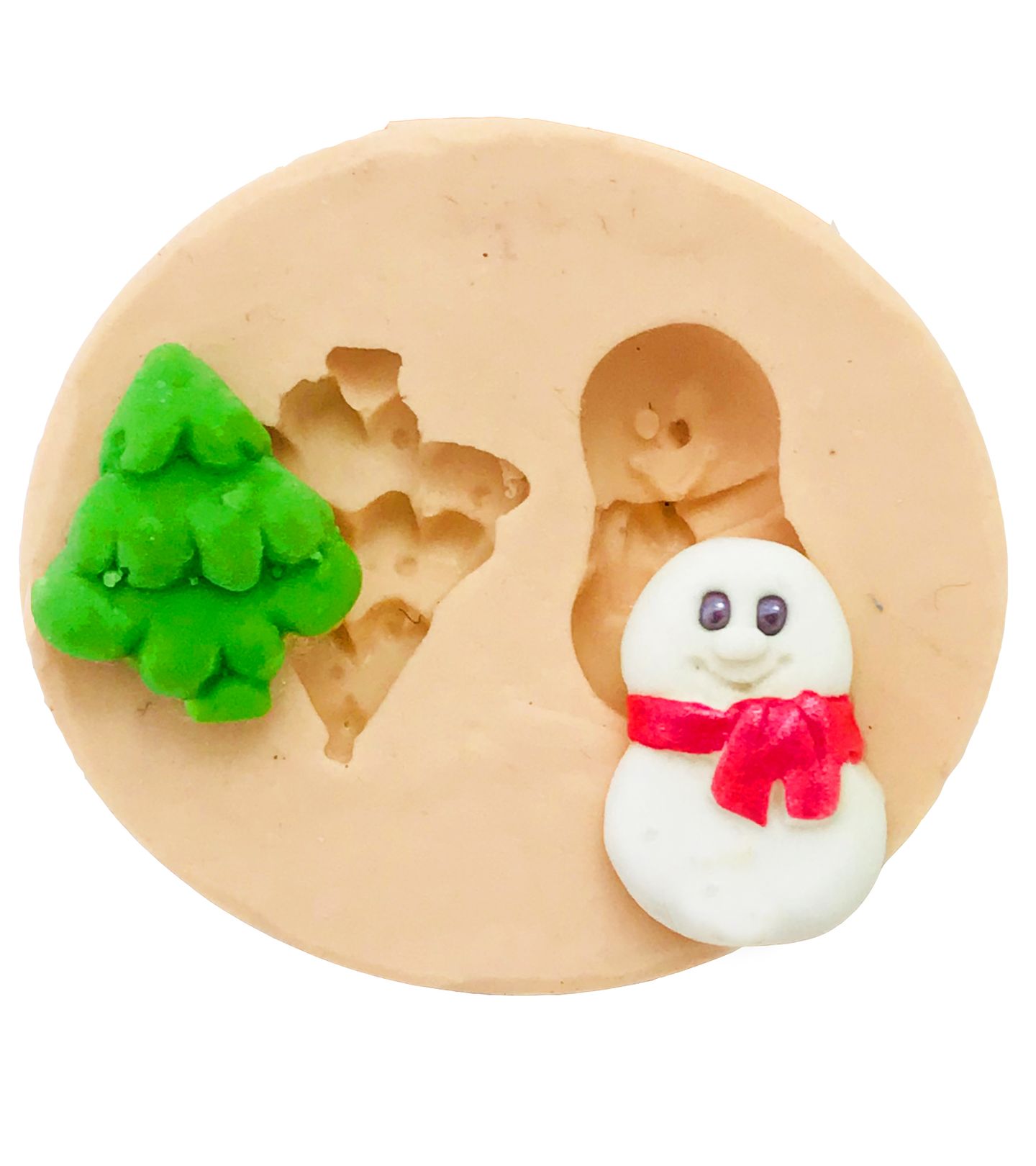 Arvore Mini e Boneco de Neve