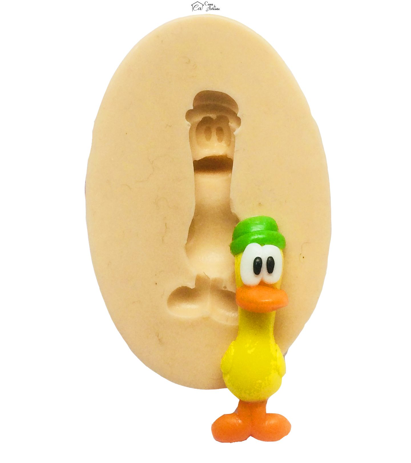 Molde de silicone - Pocoyo - Pato - P252