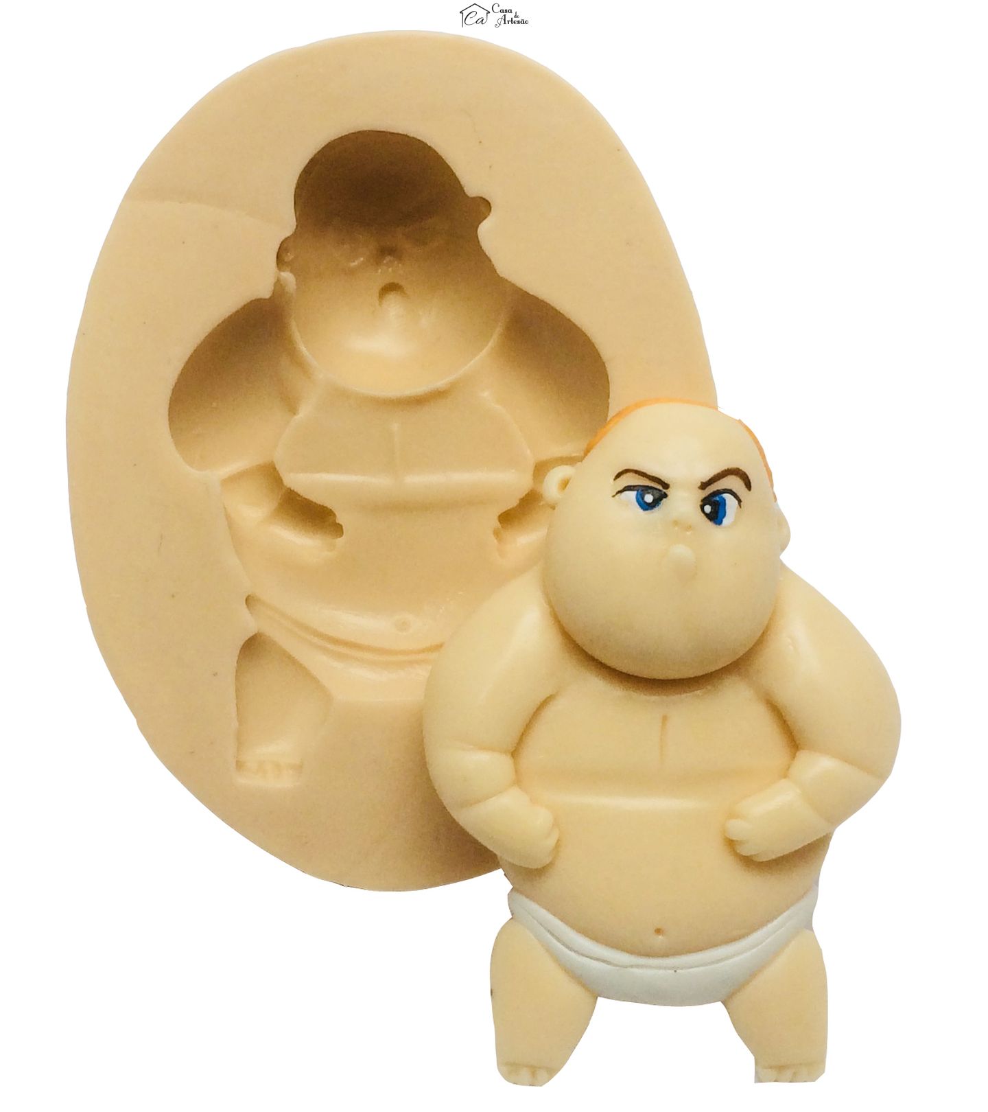 Molde de silicone - Poderoso Chefinho - Jimbo - Grande - P367