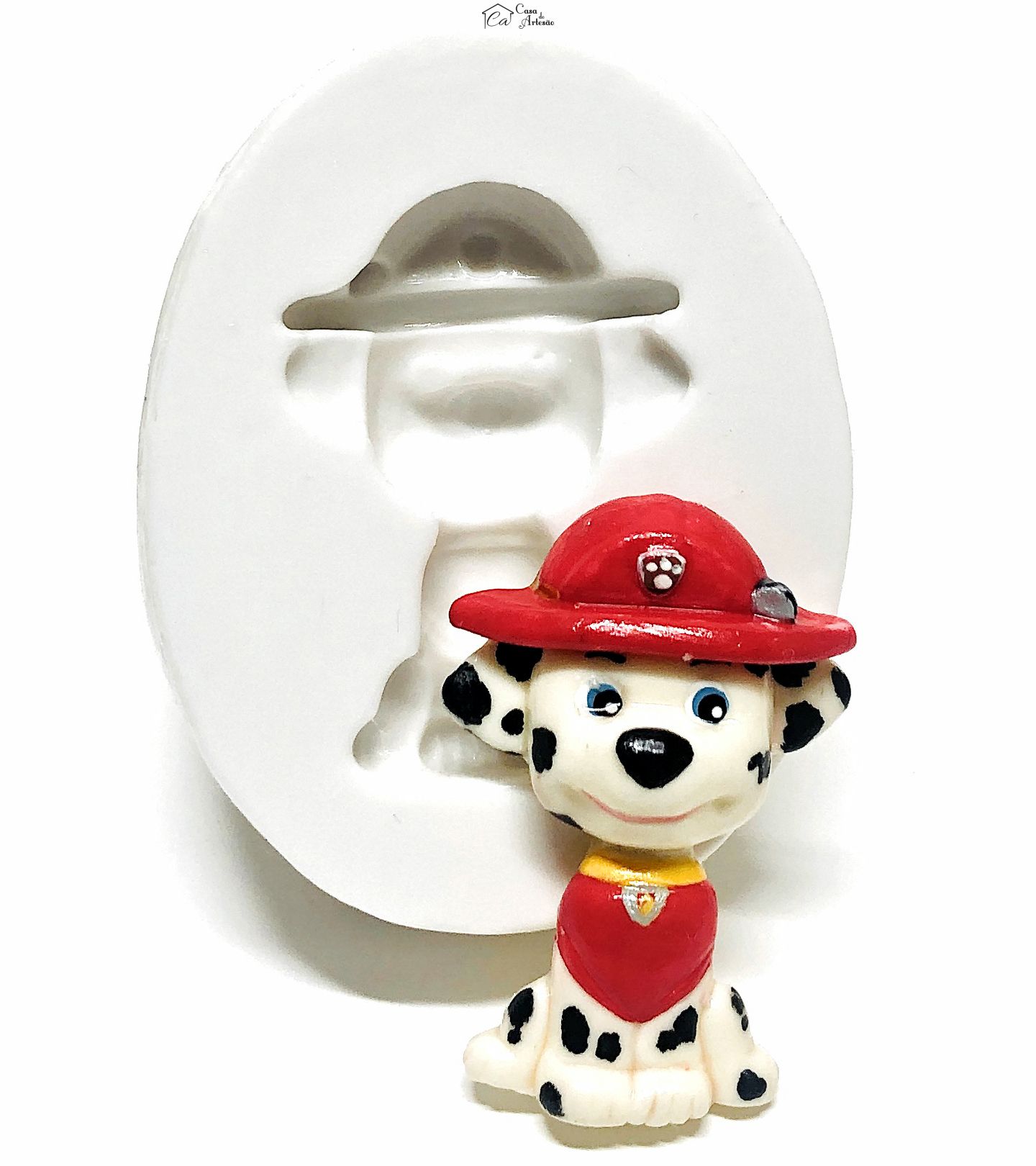 Molde de silicone - Patrulha Canina - Marshall - Medio - P1055