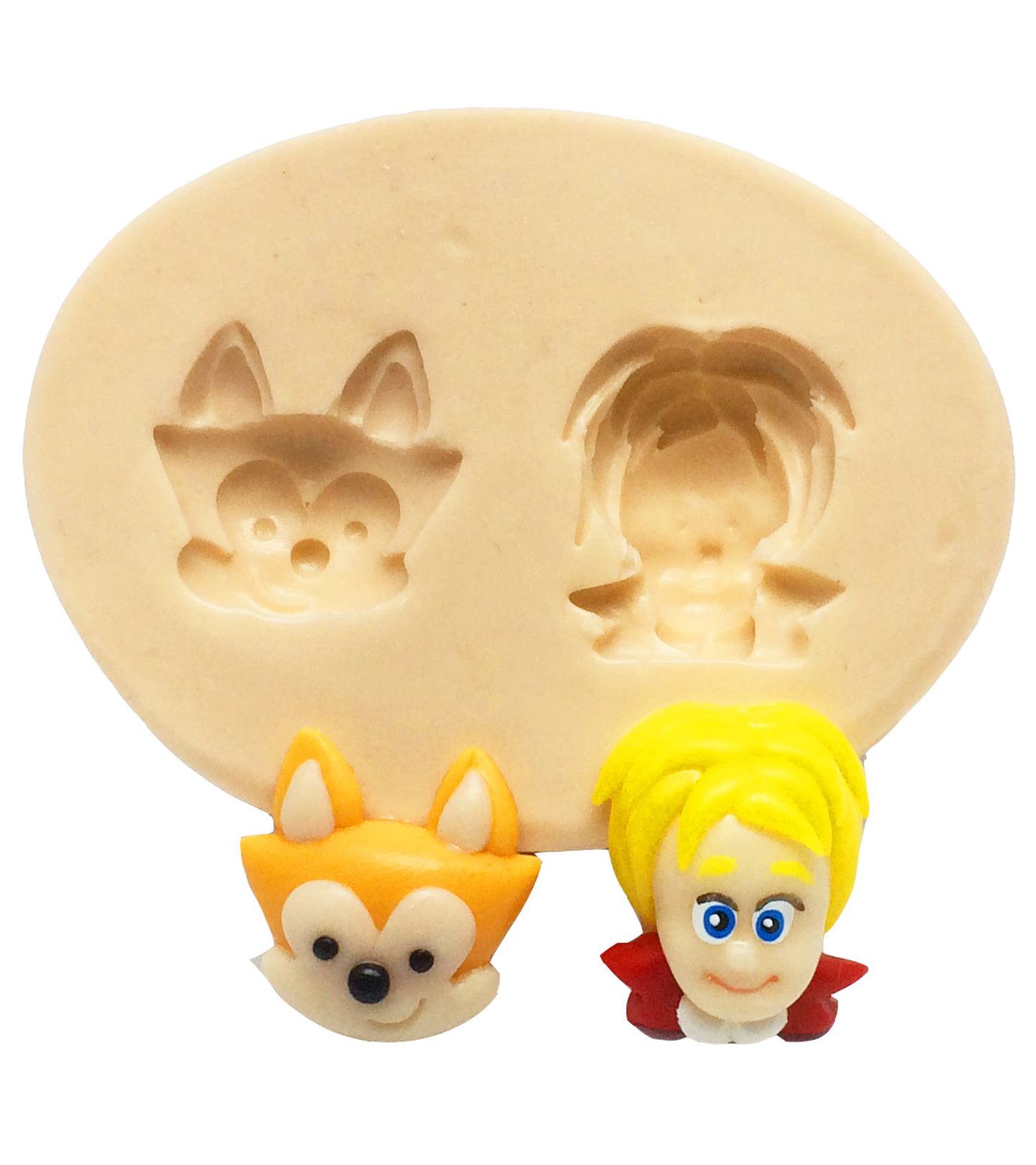 O Pequeno Principe - Rosto Principe e Raposa - Pequeno - P275