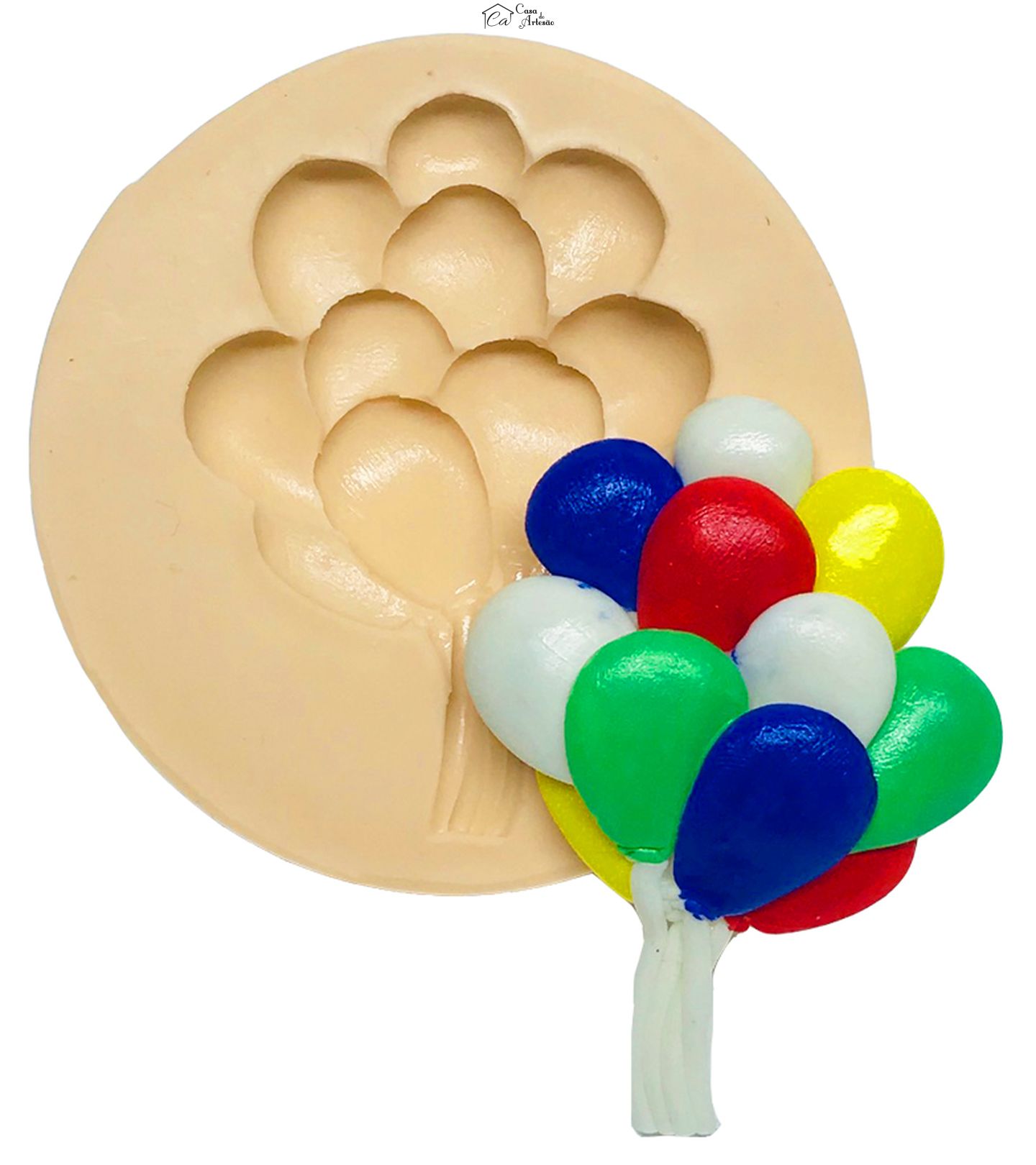 Molde de silicone - Up! Altas Aventuras - Bexiga Grande - P553