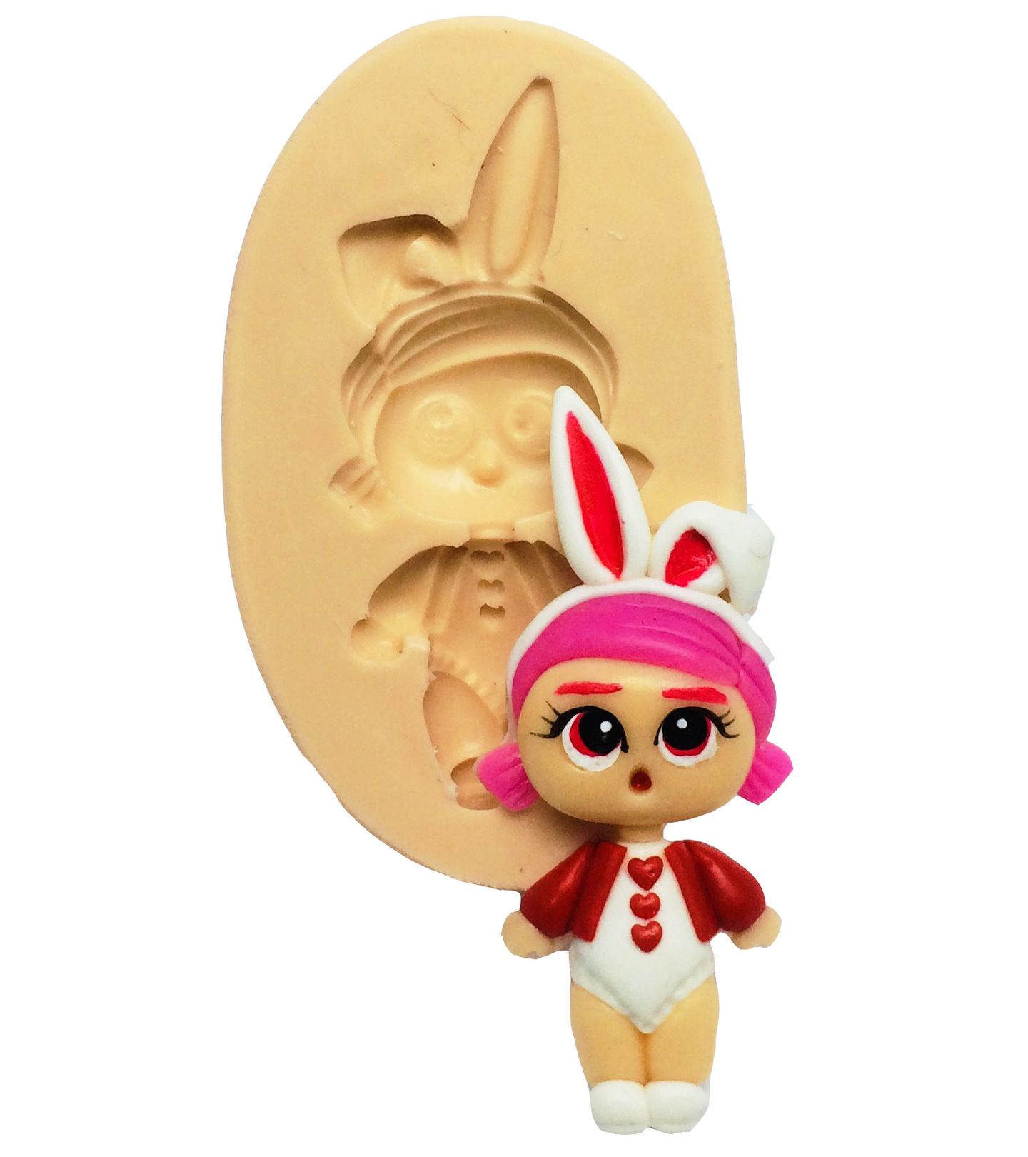 Molde de silicone - Boneca Lol - Hops - Pequena - P338