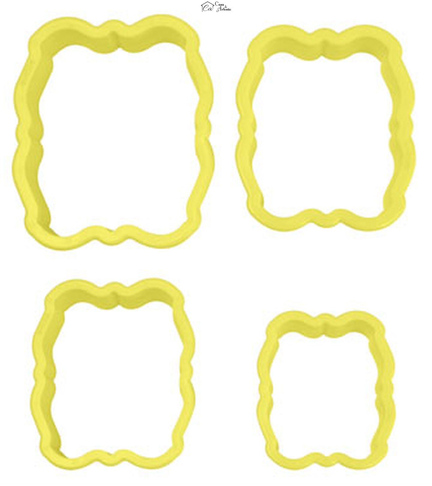 Cortador Blue Star - Molduras - Cod. 01 - c/ 04 - Cod.7877