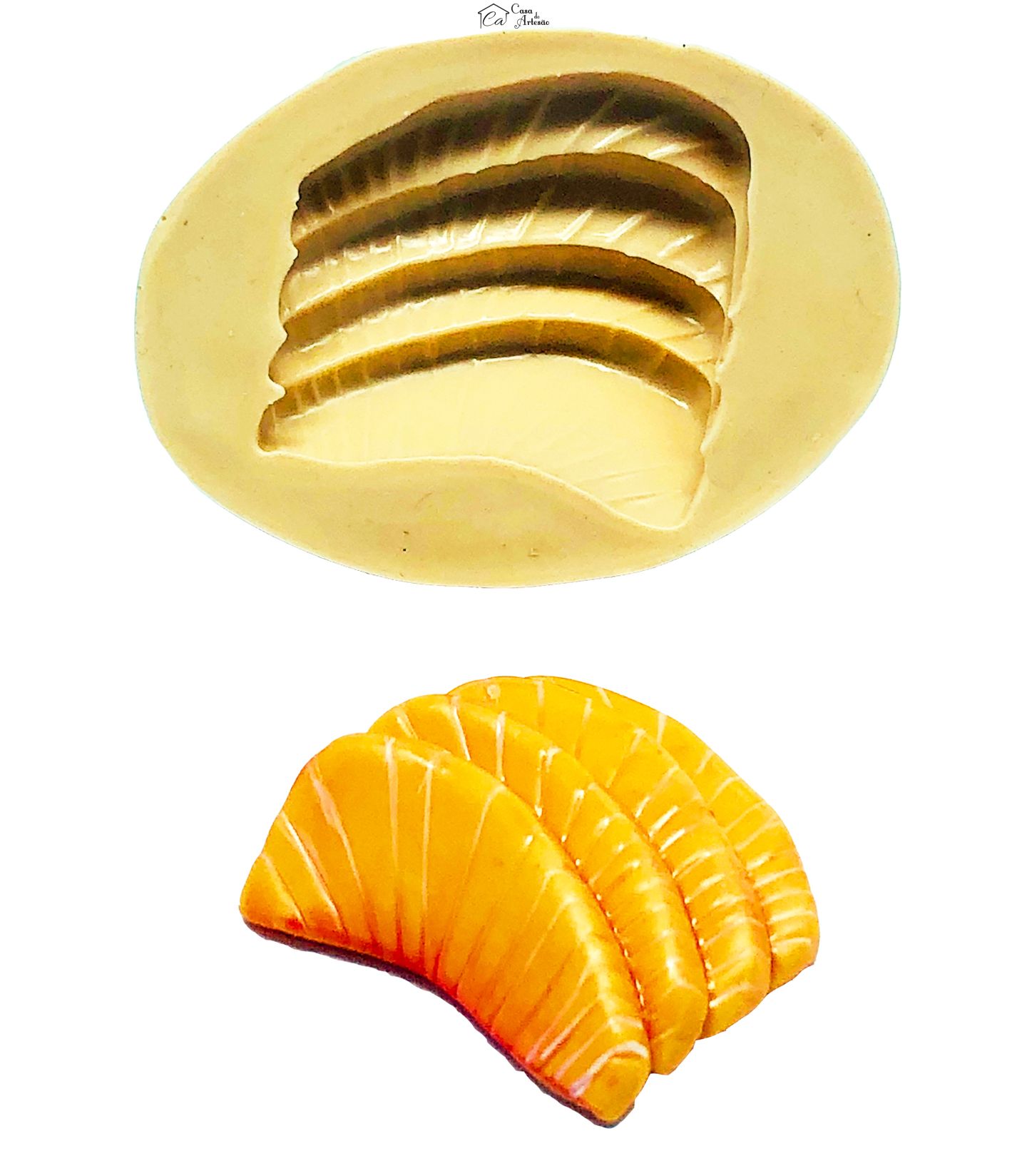 Molde de silicone - Comida Japão - Sashimi - Medio - P768