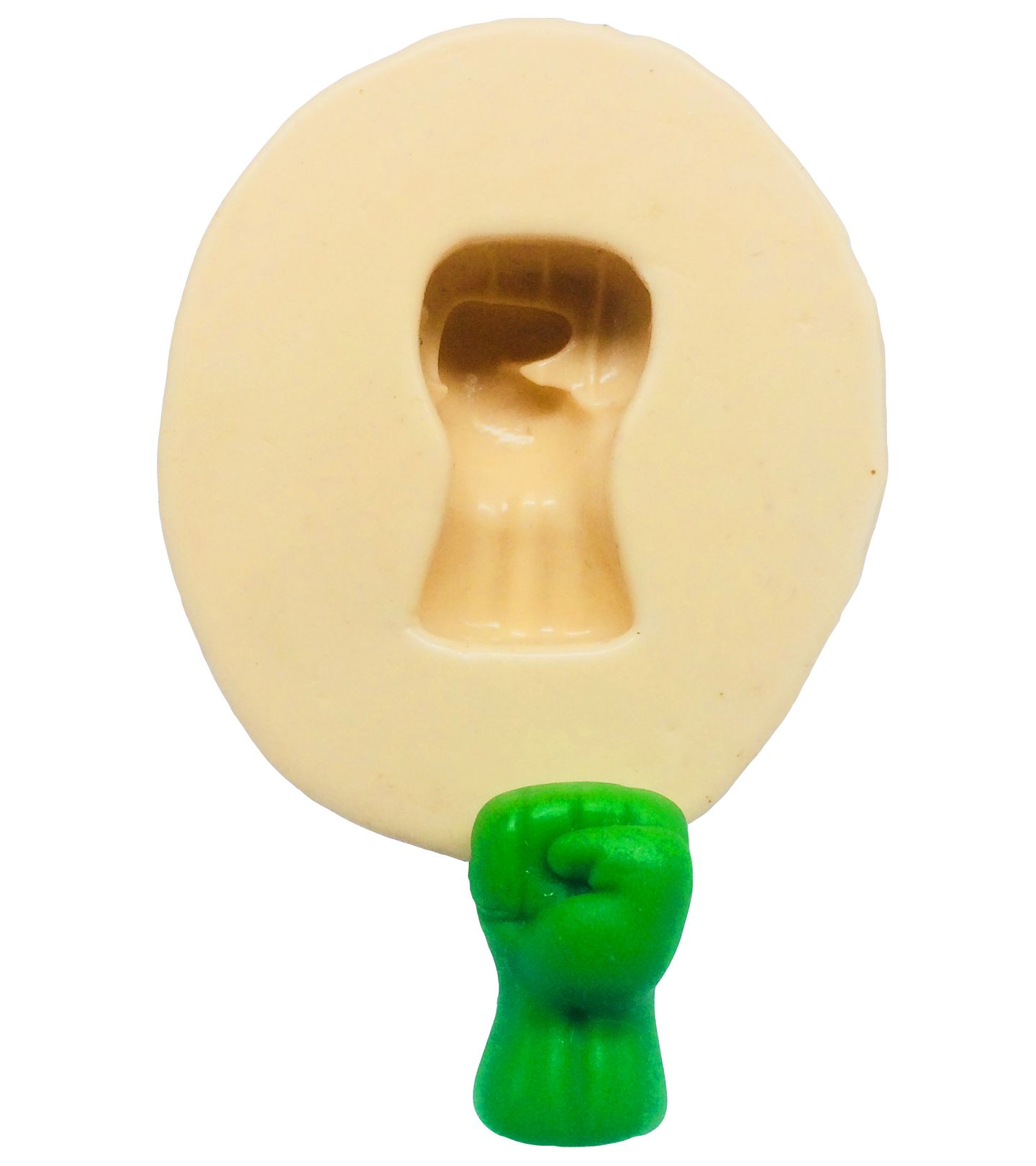 Molde de silicone - Os Vingadores - Mao do Hulk - Pq