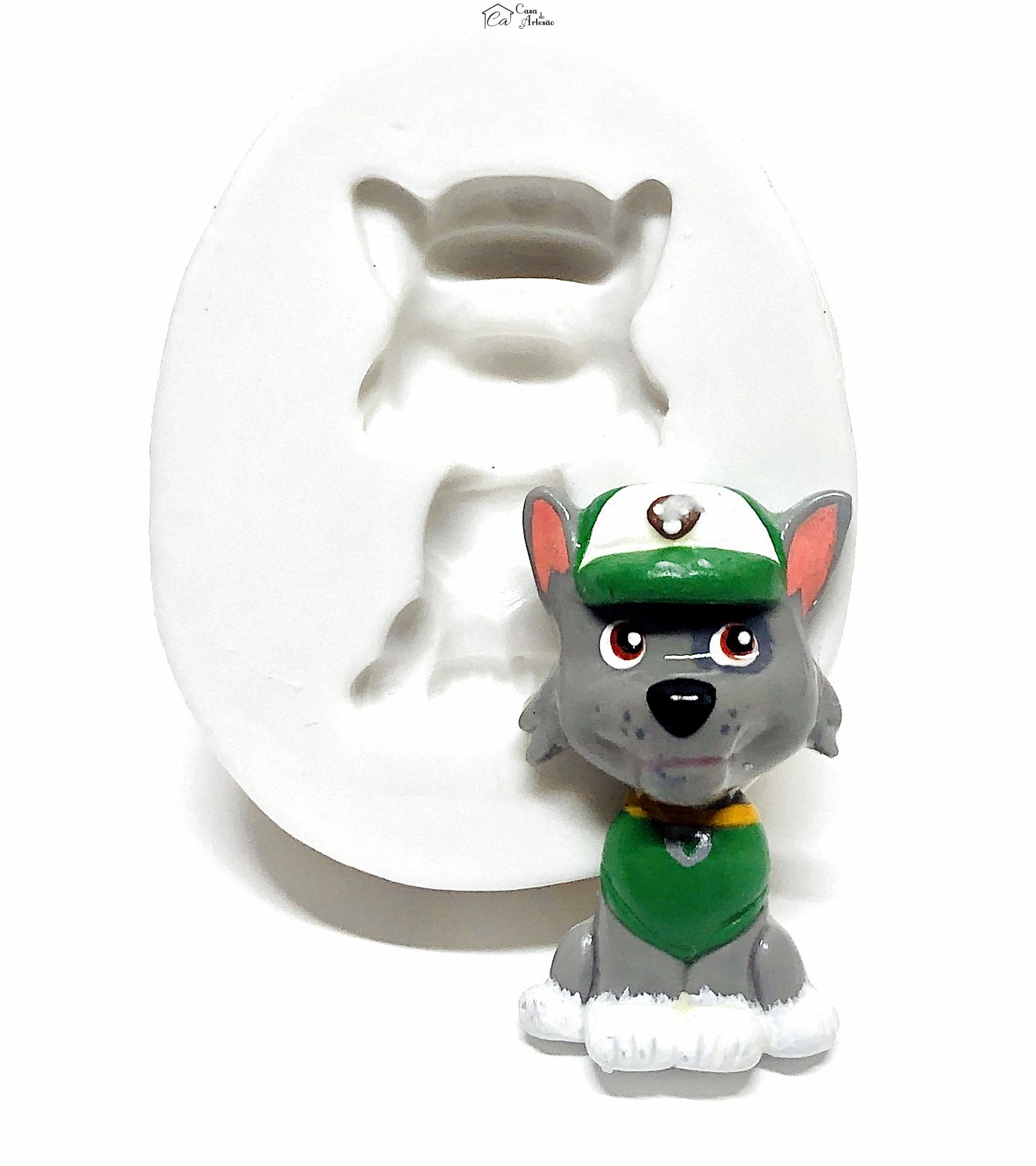 Molde de silicone - Patrulha Canina - Rocky - Medio - P1055