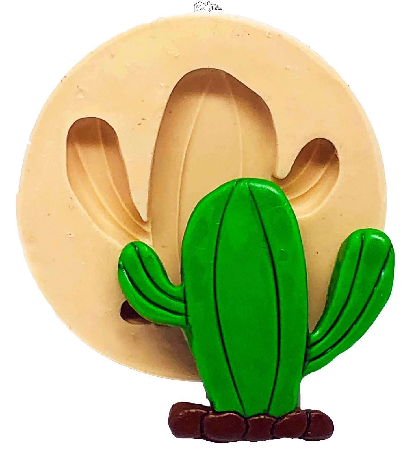 Molde de silicone - Cactus III - Medio - P783