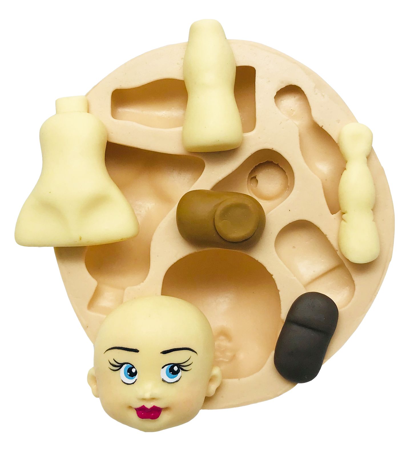 Boneco / Boneca - Cabeça, Braço, Perna, Sapato