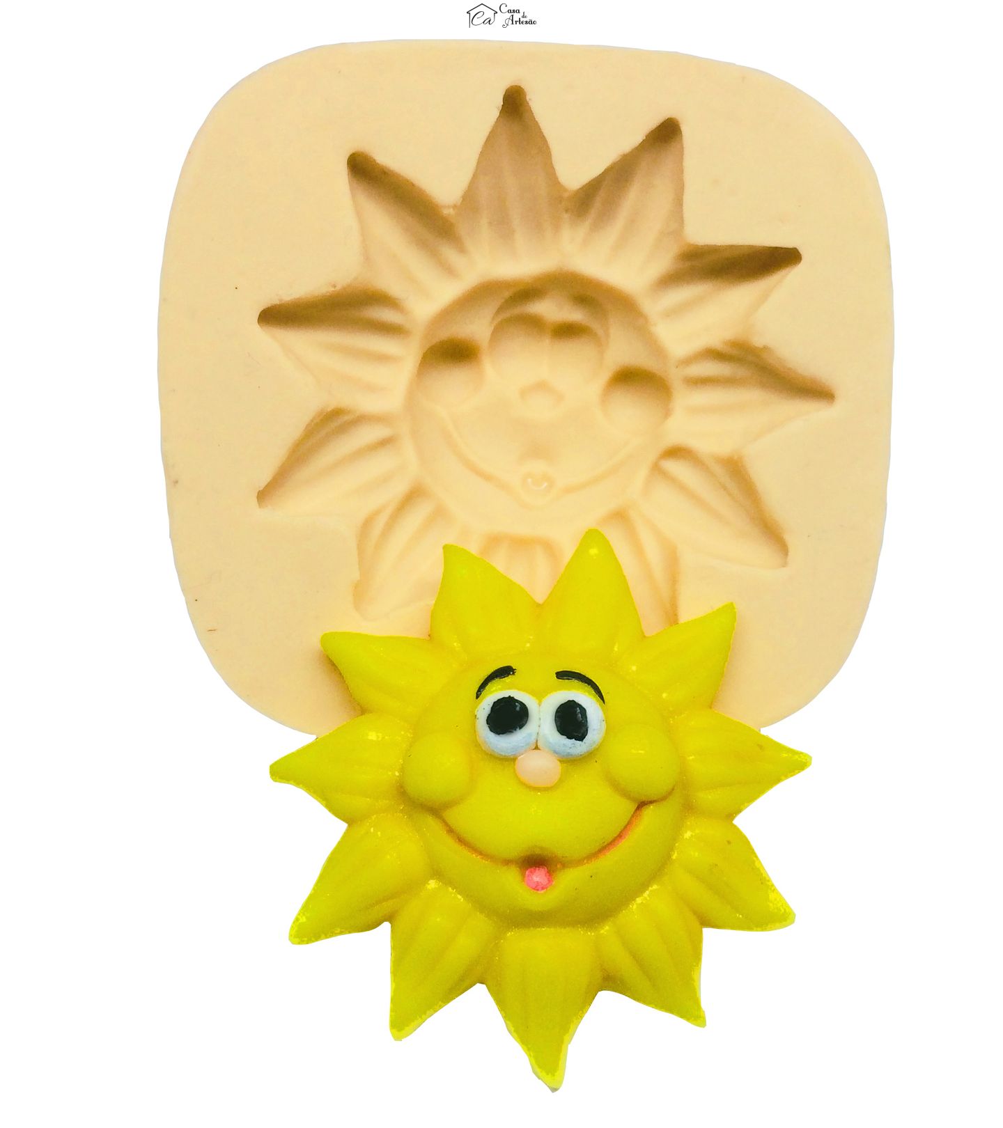 Molde de silicone - Sol Grande