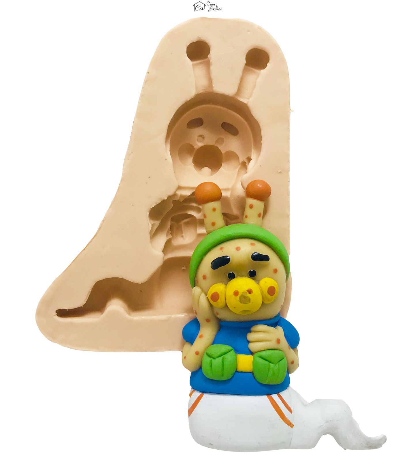 Molde de silicone - Fifi e Os Floriguinhos - Slugsy - P107
