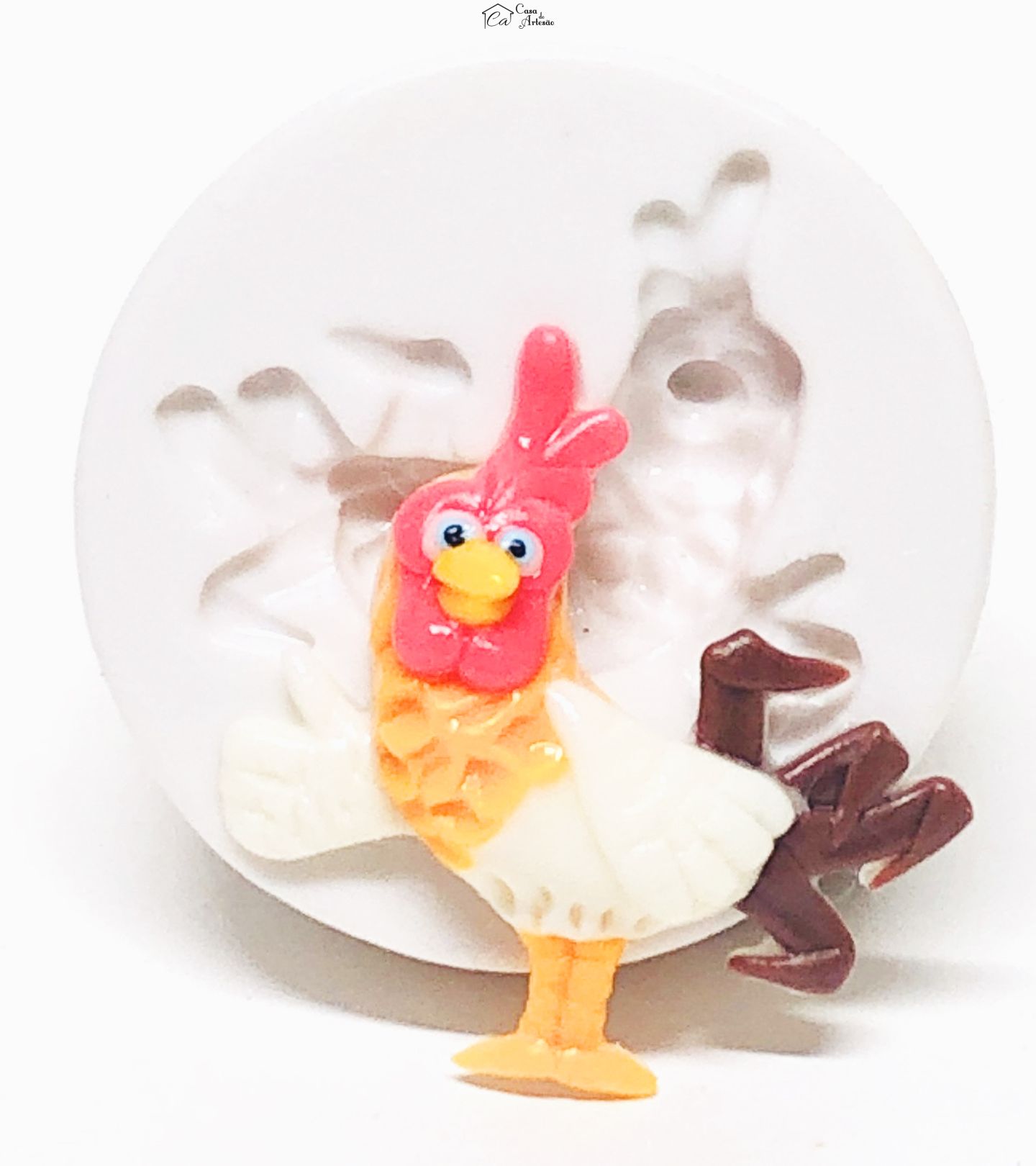 Molde de silicone - A Fazenda do Zenon - Bartolinho - Pequeno - P1070