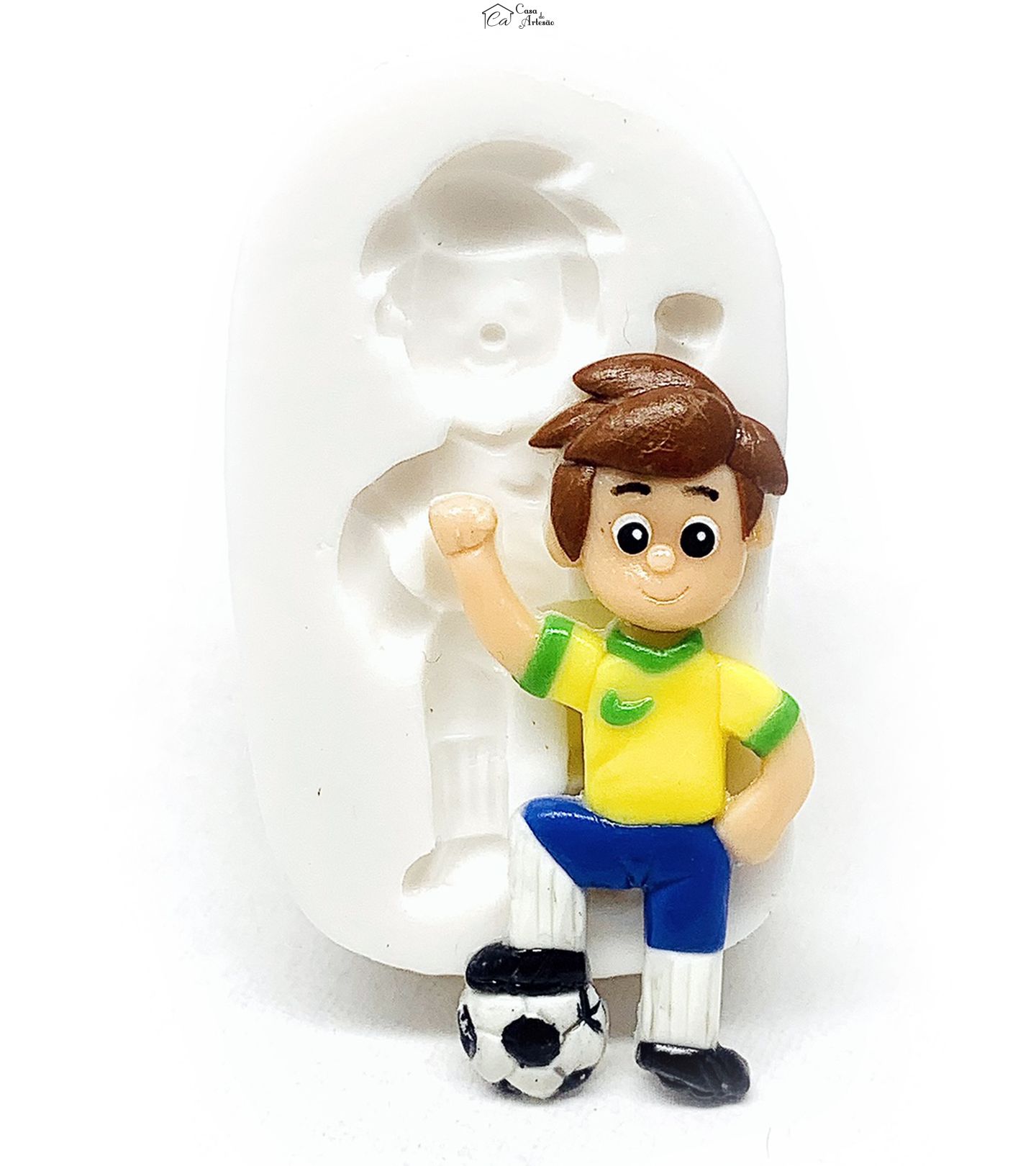 Molde de silicone - Copa 2022 - Jogador - Pequeno - P1171