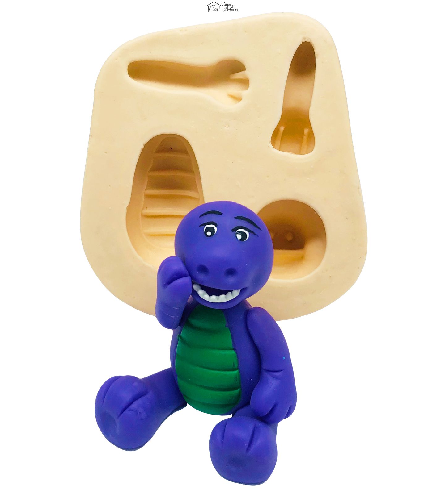 Molde de silicone - Barney - Mod 1 - P154