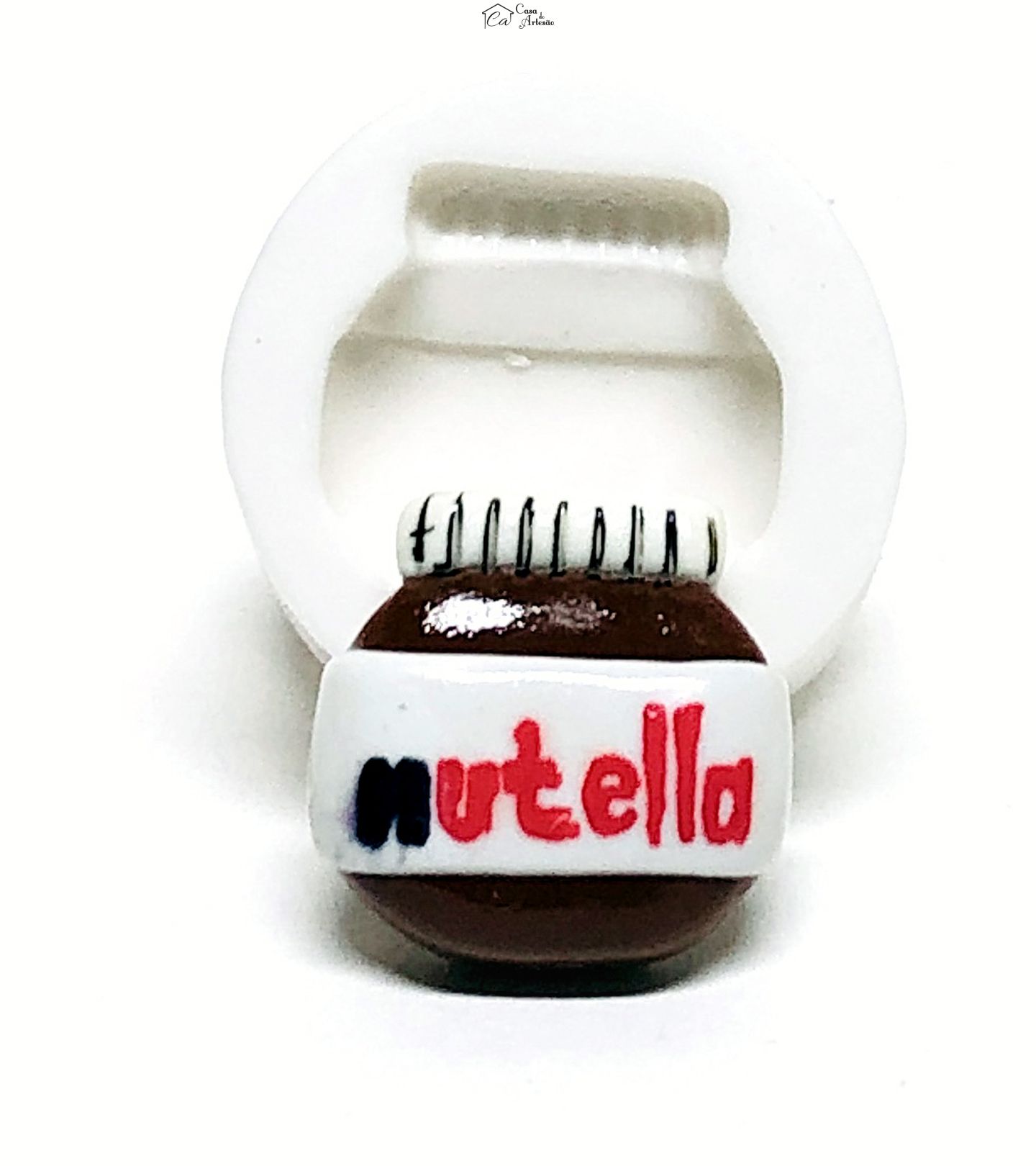 Molde de silicone - Pote Nutella - Pequeno - P1103