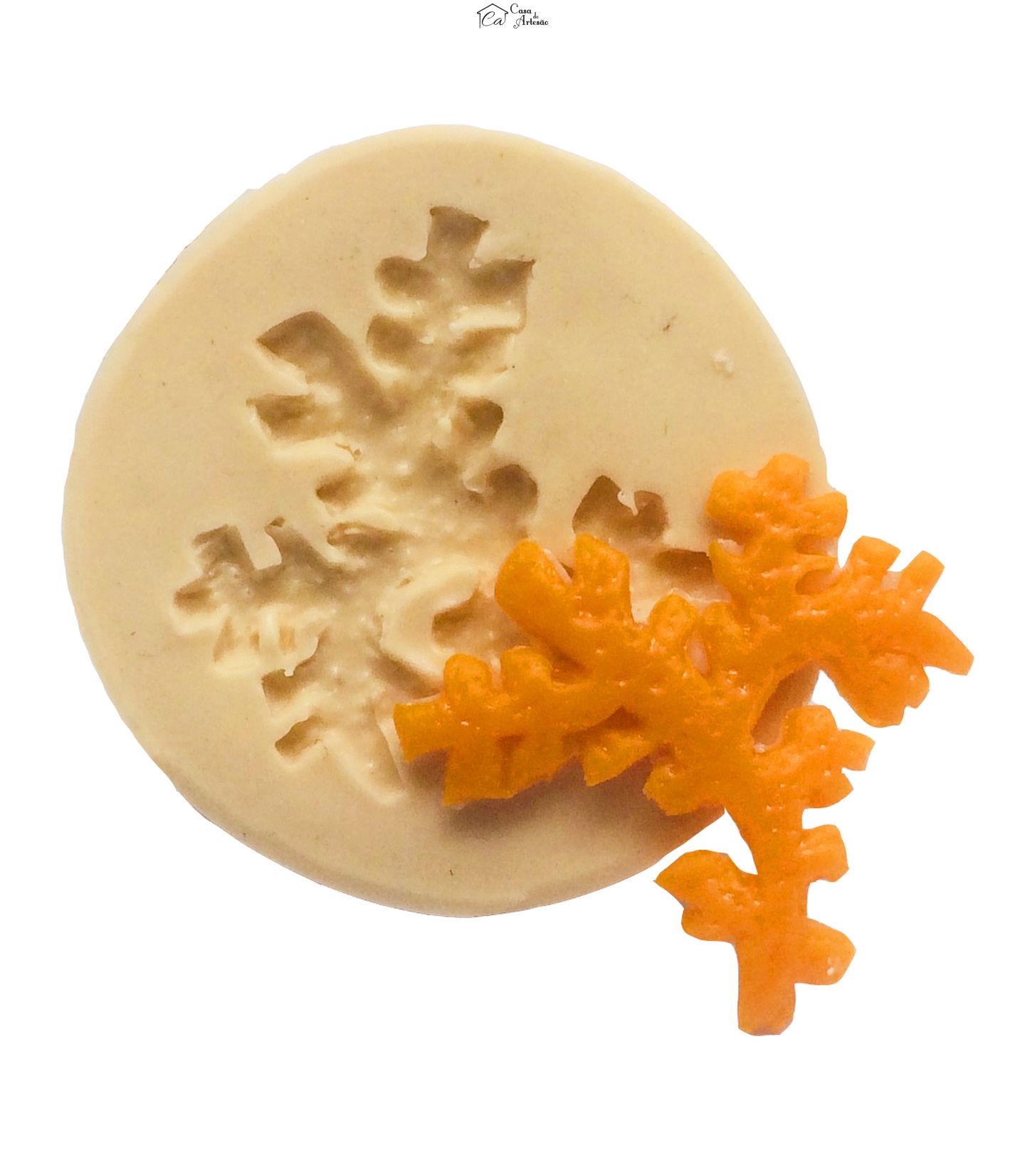 Molde de silicone - Algas - Pequena - P358