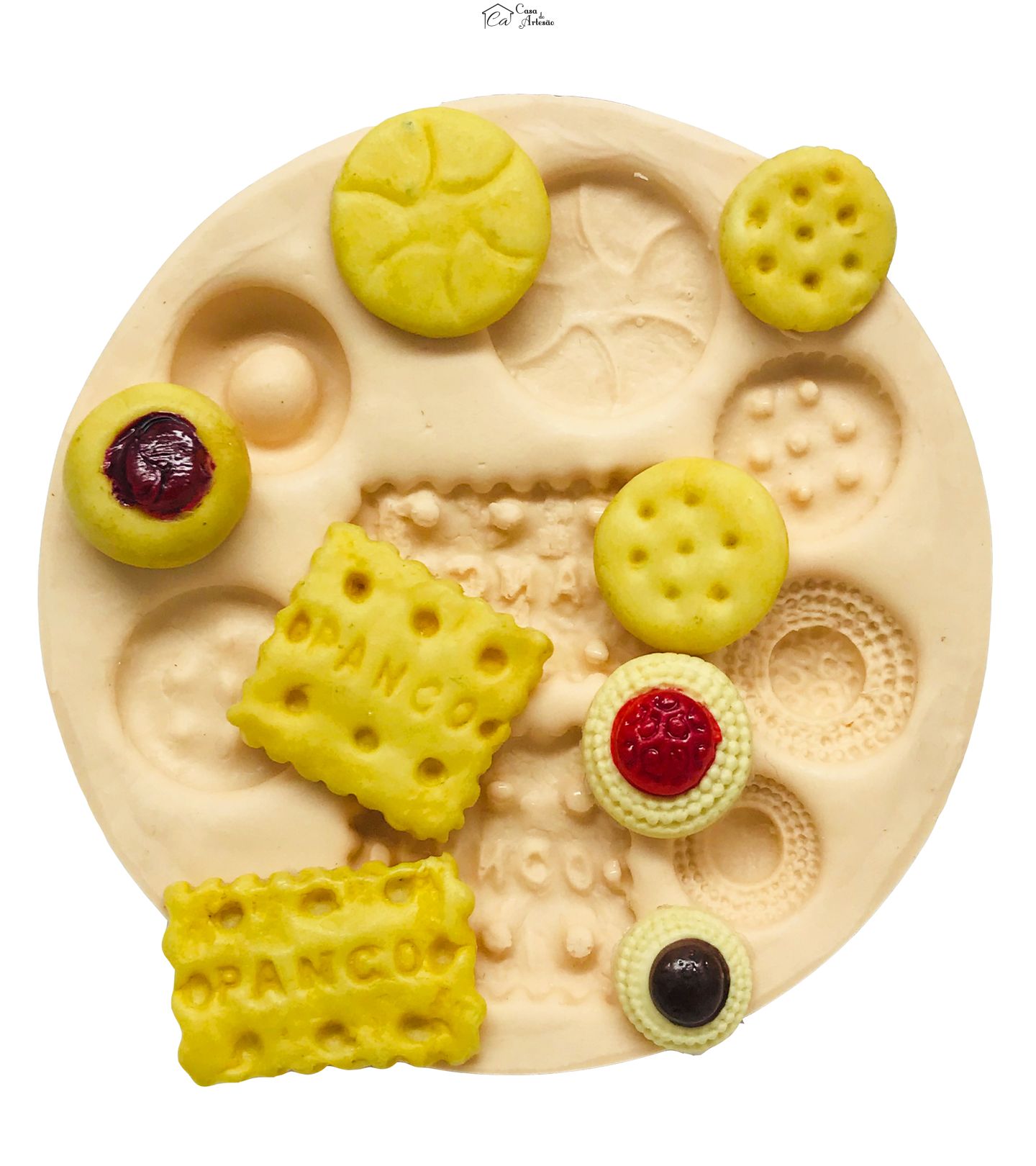 Molde de silicone - Bolachas Mini  I (8)